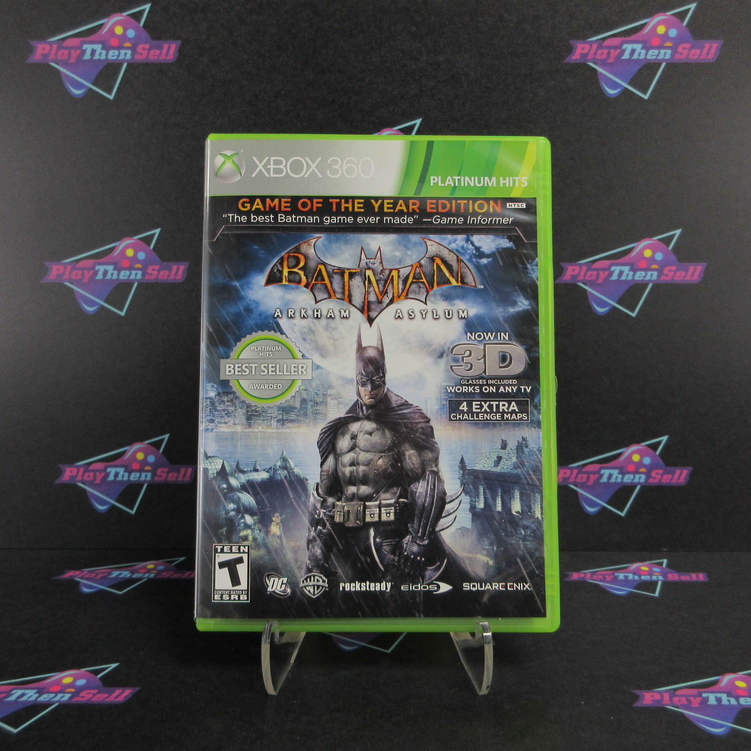 Batman Arkham Asylum GOTY Xbox 360 PH - Like New