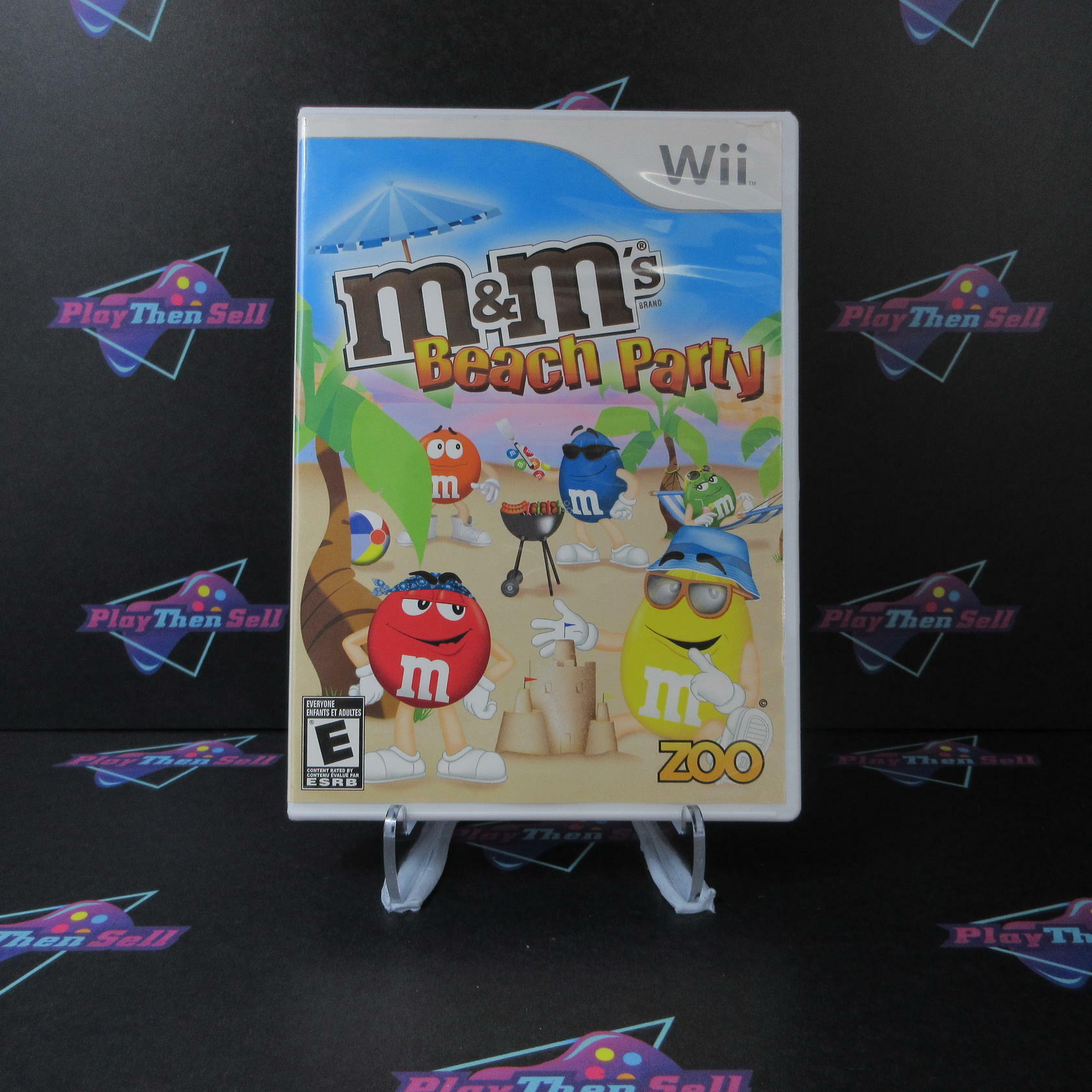 M&Ms Beach Party Nintendo Wii - Like New