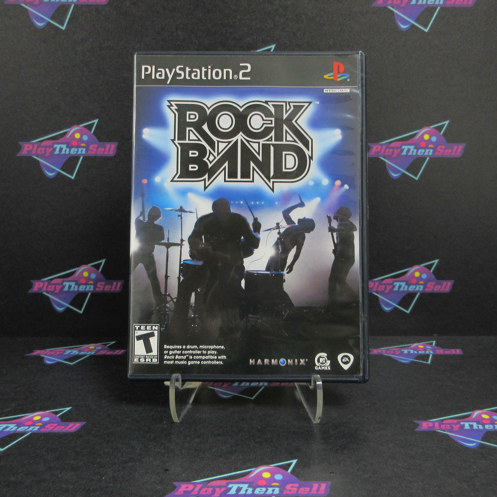 Rock Band PS2 PlayStation 2 - Like New