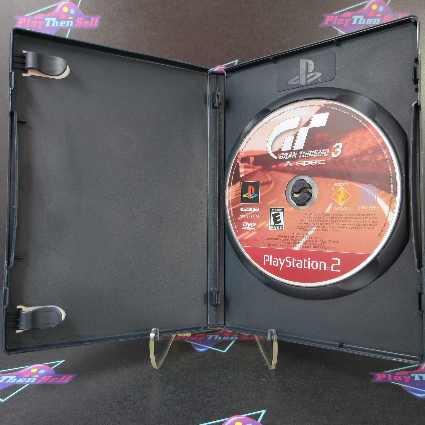 Gran Turismo 3 A-spec PS2 PlayStation 2 Greatest Hits - Very Good