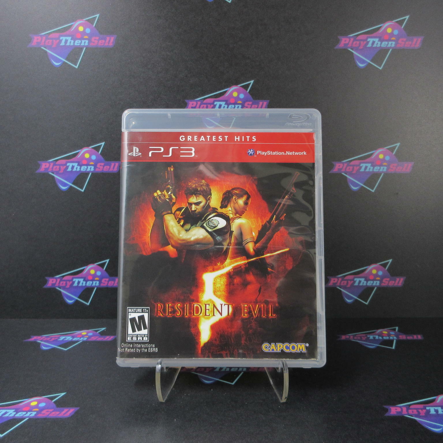 Resident Evil 5 PS3 PlayStation 3 Greatest Hits - Like New