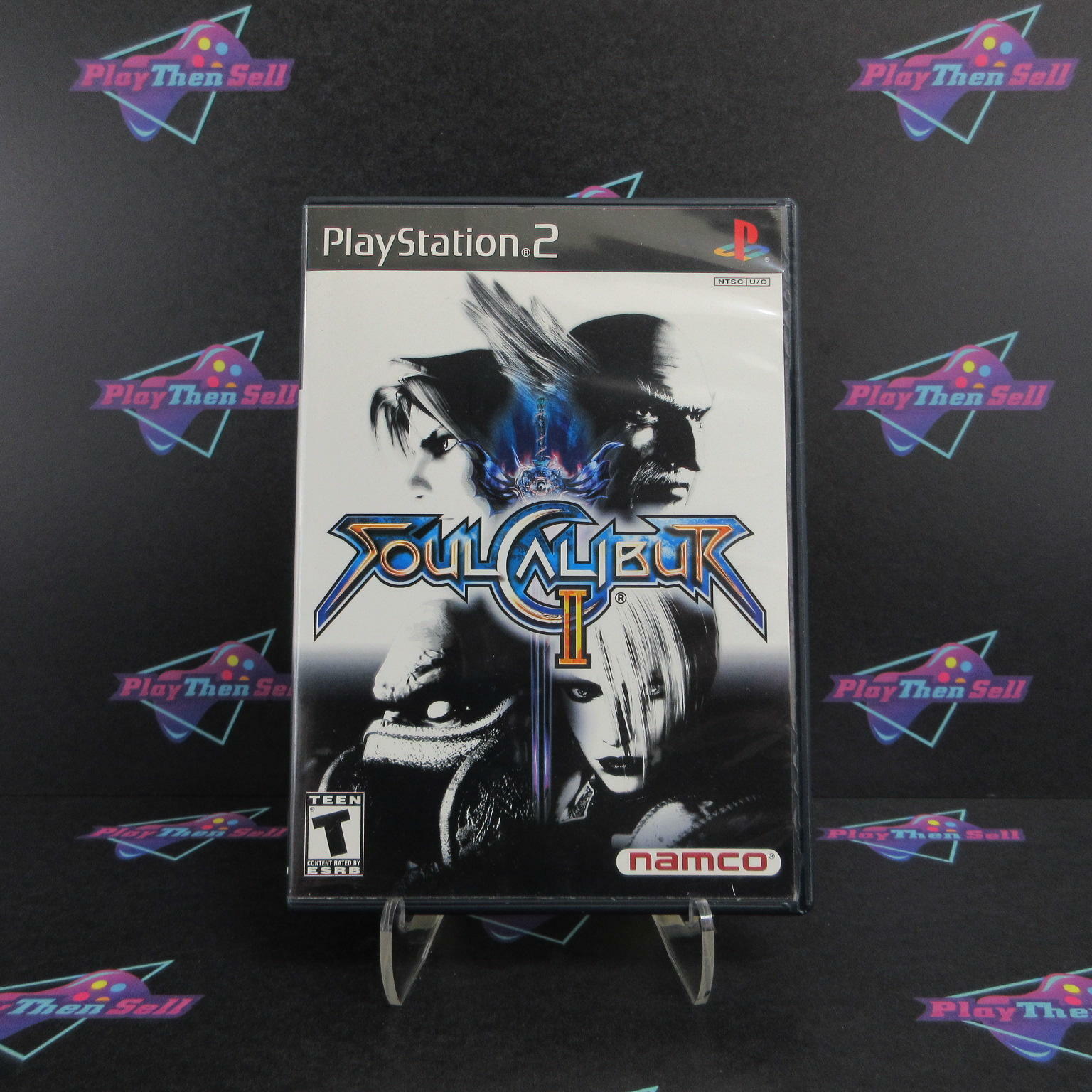 Soul Calibur 2 PS2 PlayStation 2 + Reg Card - Like New