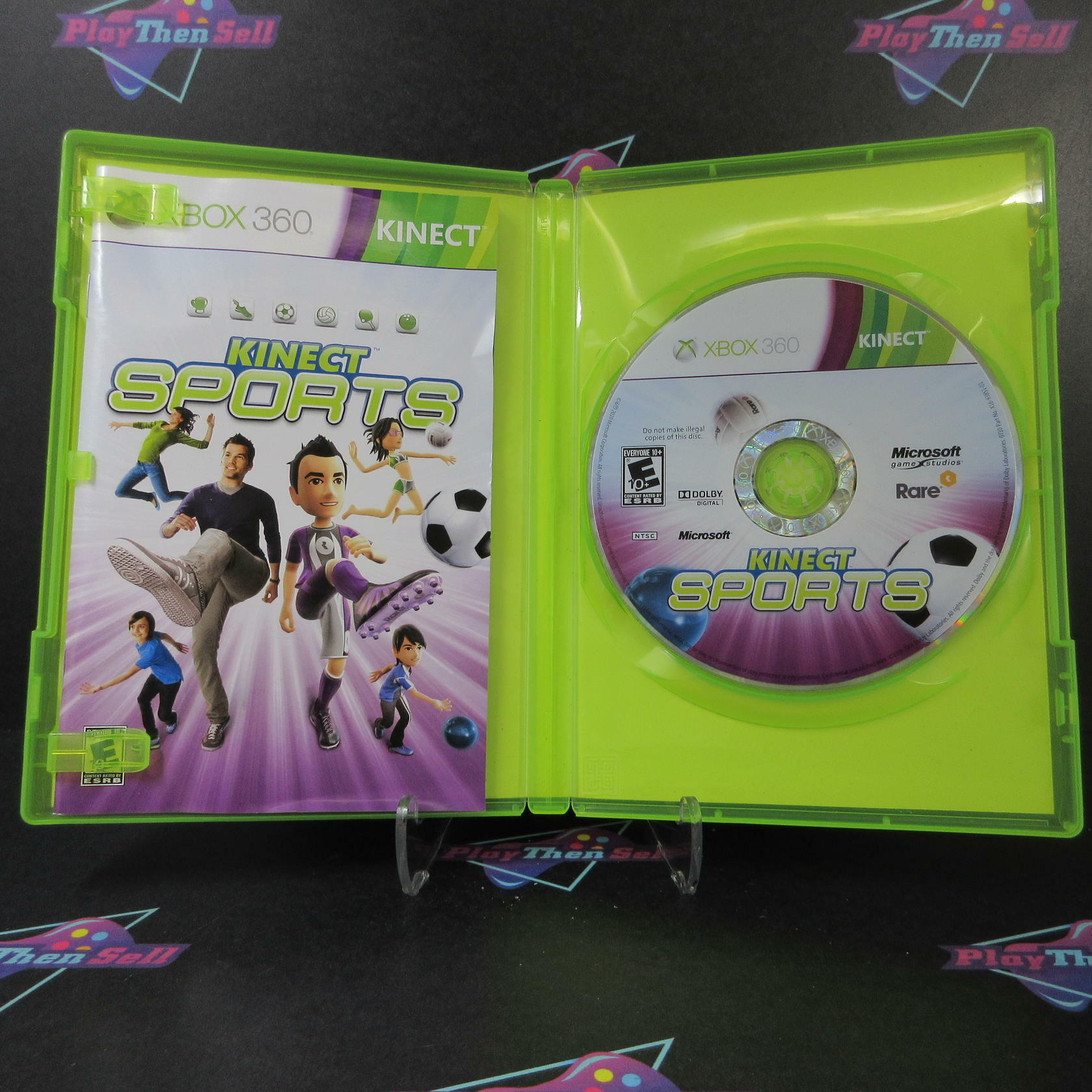 Kinect Sports Xbox 360 AD Complete CIB - Very Good