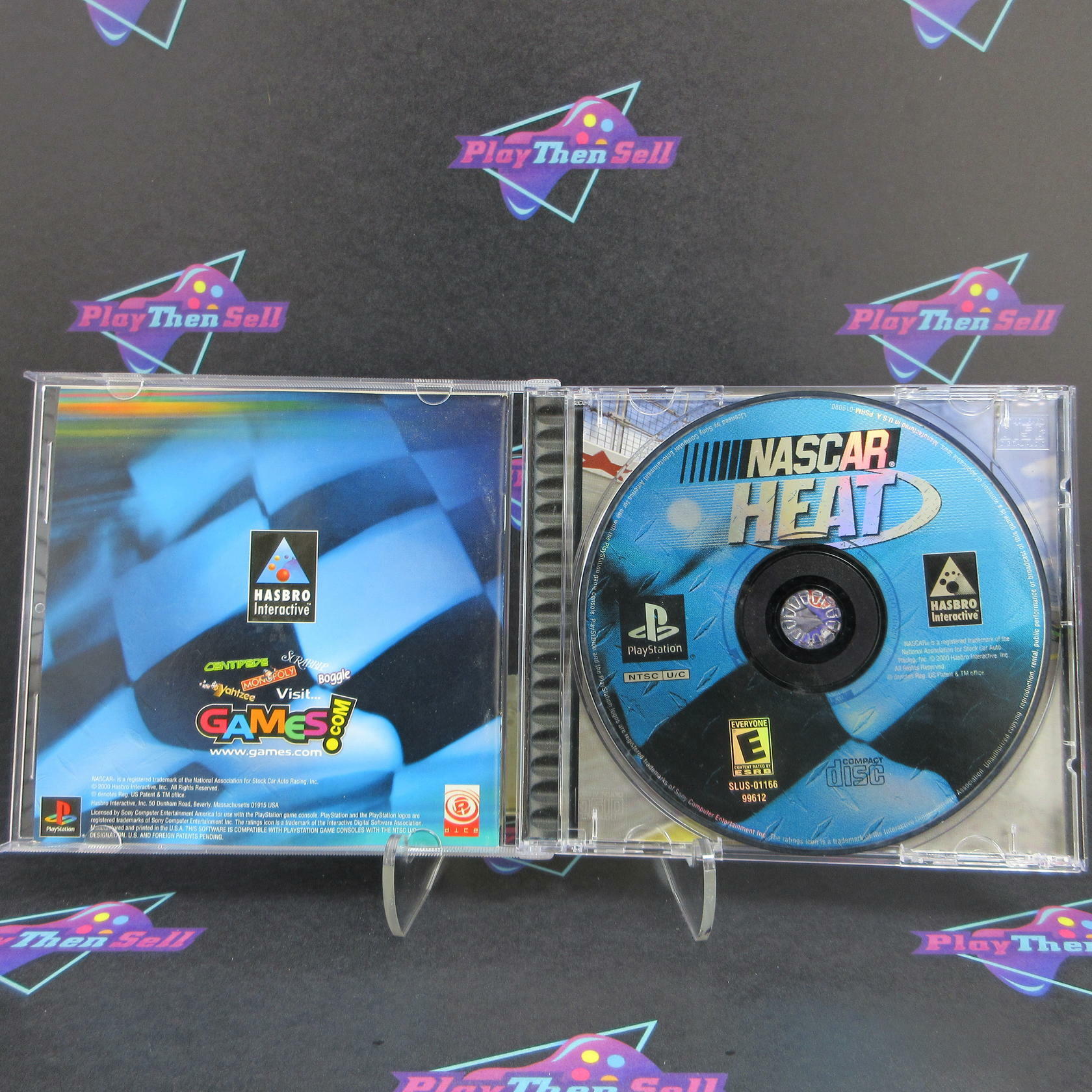 Nascar Heat PS1 PlayStation 1 - Like New