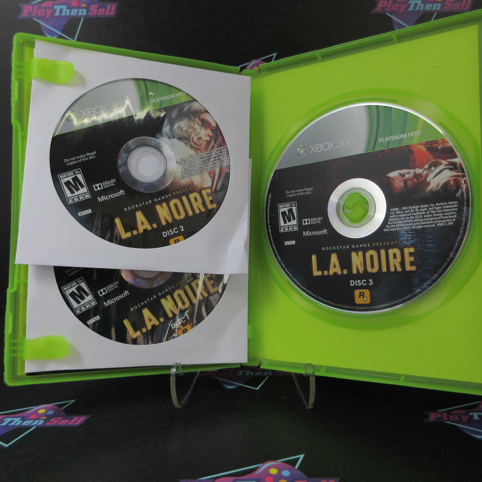 L.A. Noire Xbox 360 PH - Like New