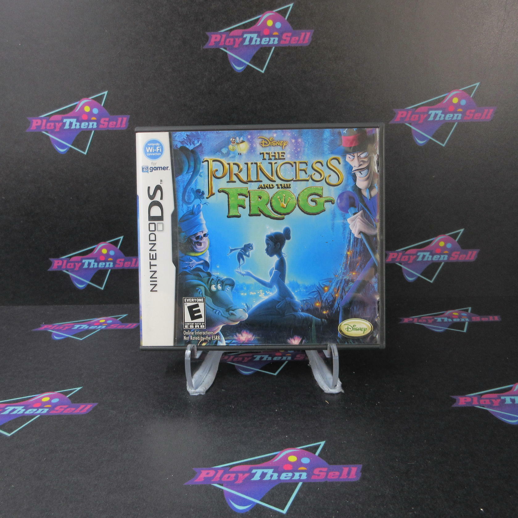The Princess and the Frog - Nintendo DS + Poster - Like New