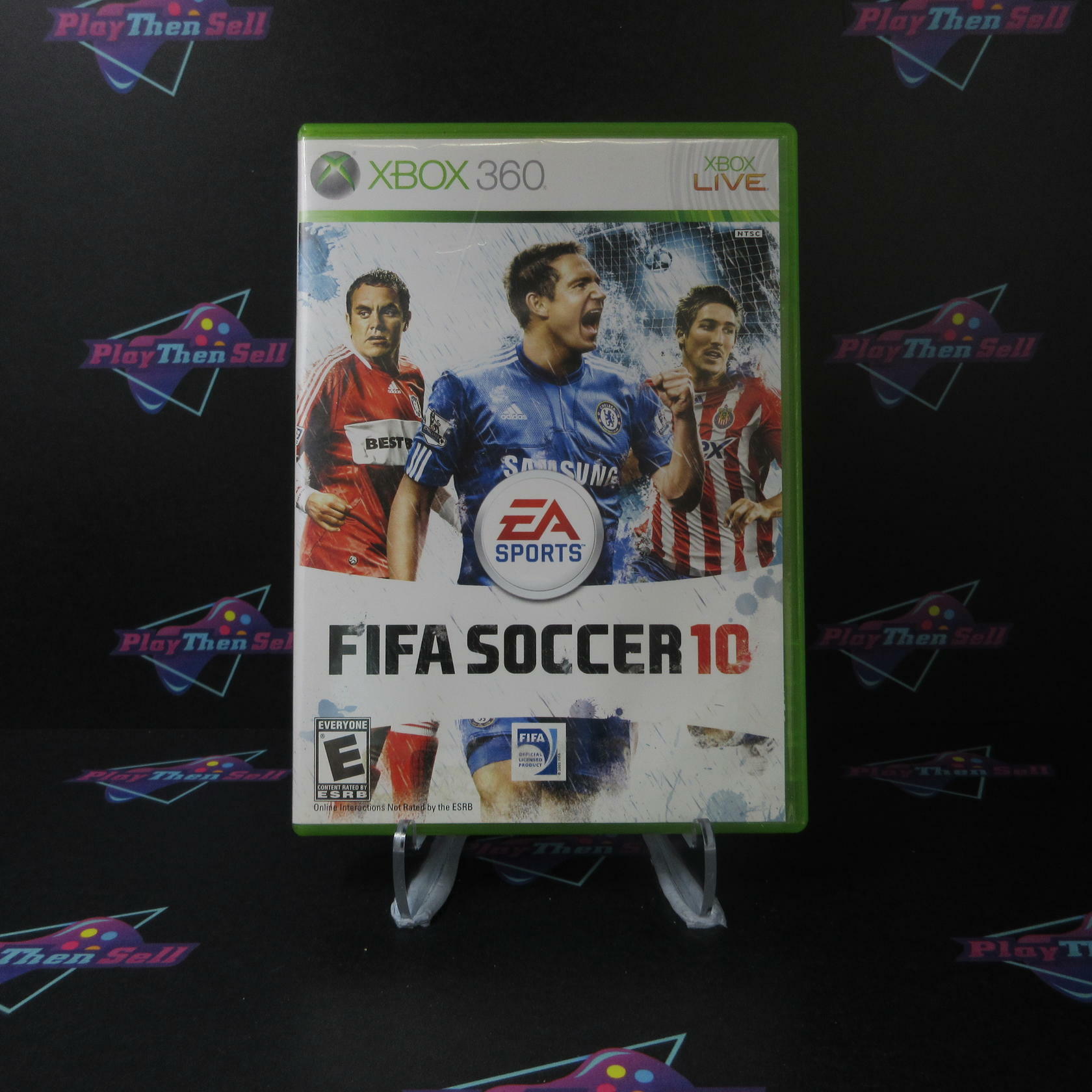 FIFA Soccer 10 Xbox 360 AD Complete CIB - Very Good
