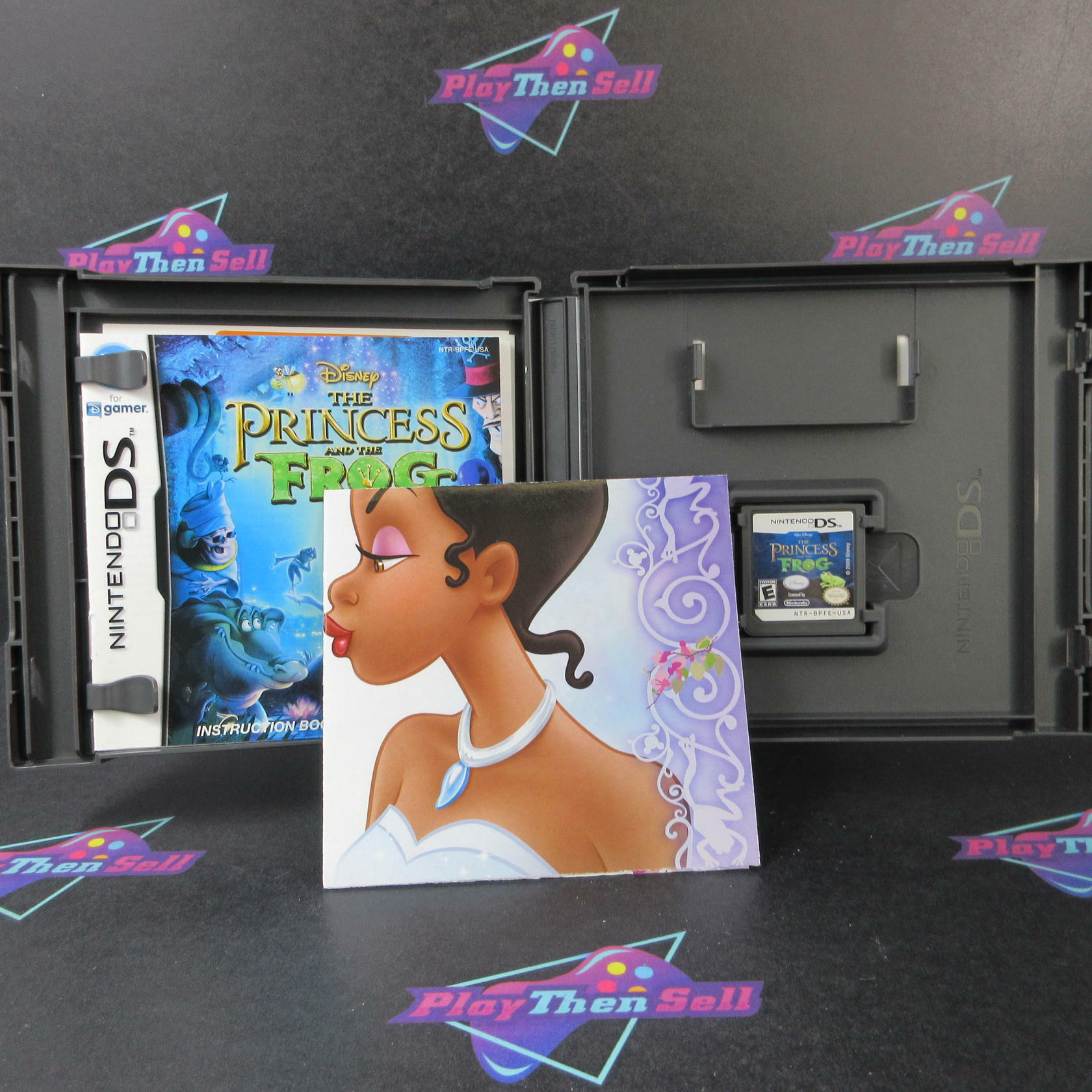 The Princess and the Frog - Nintendo DS + Poster - Like New