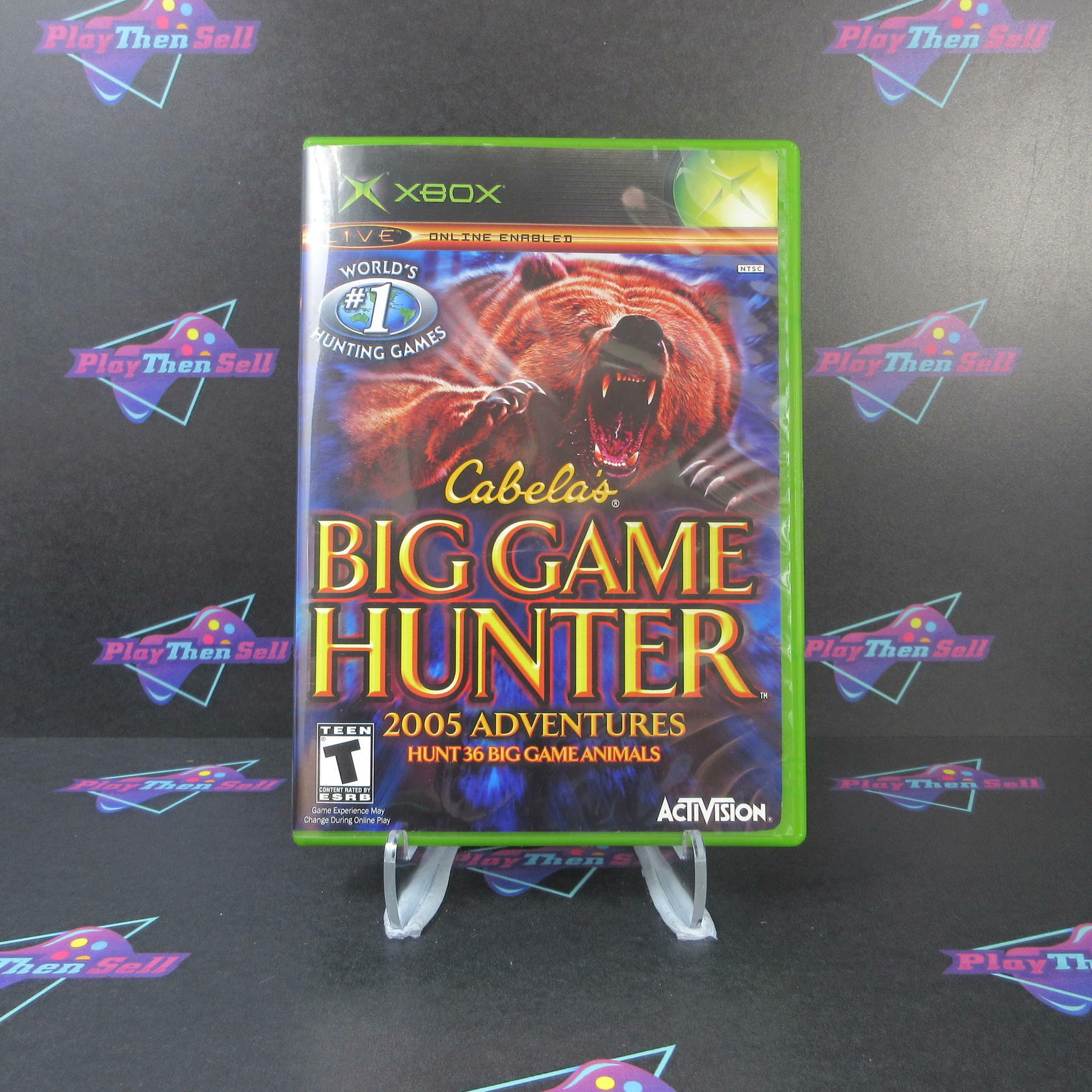 Cabela's Big Game Hunter 2005 - Xbox + Reg Card - Like New