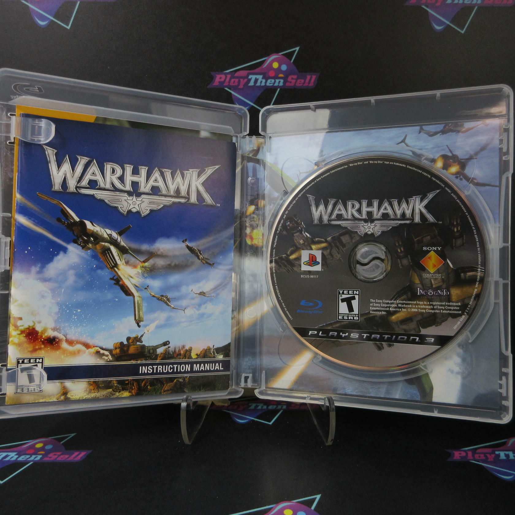 Warhawk PS3 PlayStation 3 + Reg Card - Like New