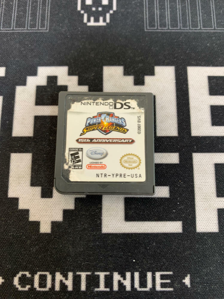 Power Rangers Super Legends 15th Anniversary Nintendo DS - Acceptable