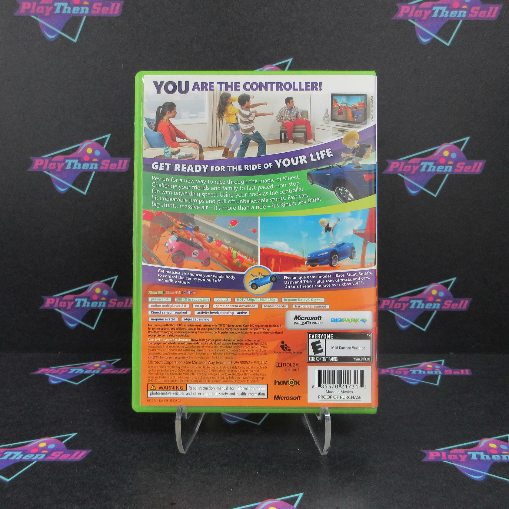 Kinect Joy Ride Xbox 360 - Like New