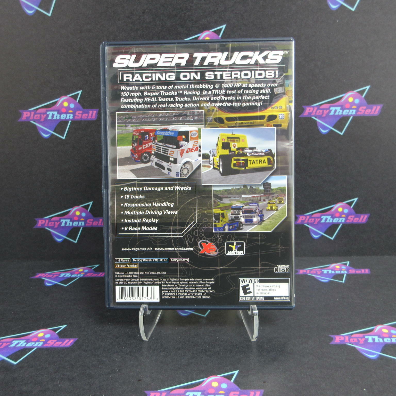 Super Trucks Racing PS2 PlayStation 2 - Like New