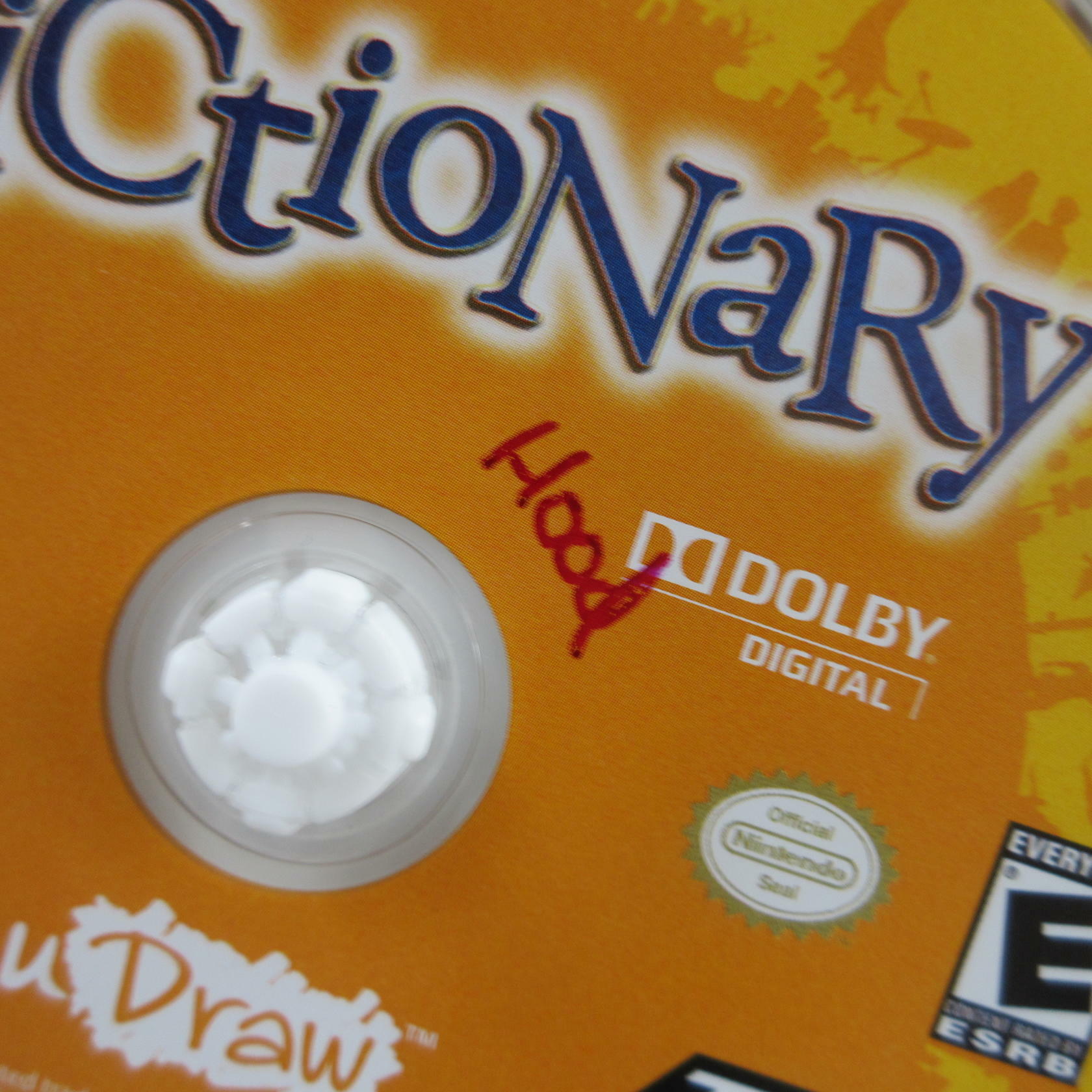 Pictionary Udraw Nintendo Wii DD Complete CIB - Very Good