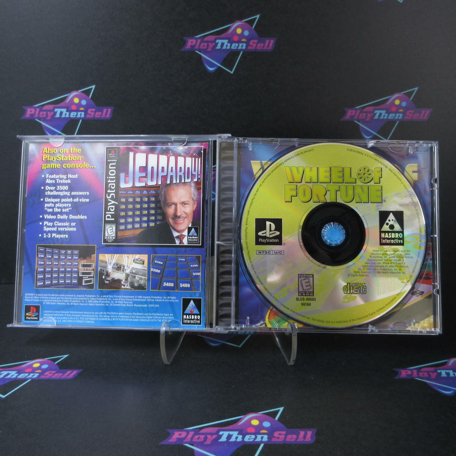 Wheel of Fortune PS1 PlayStation 1 - Like New