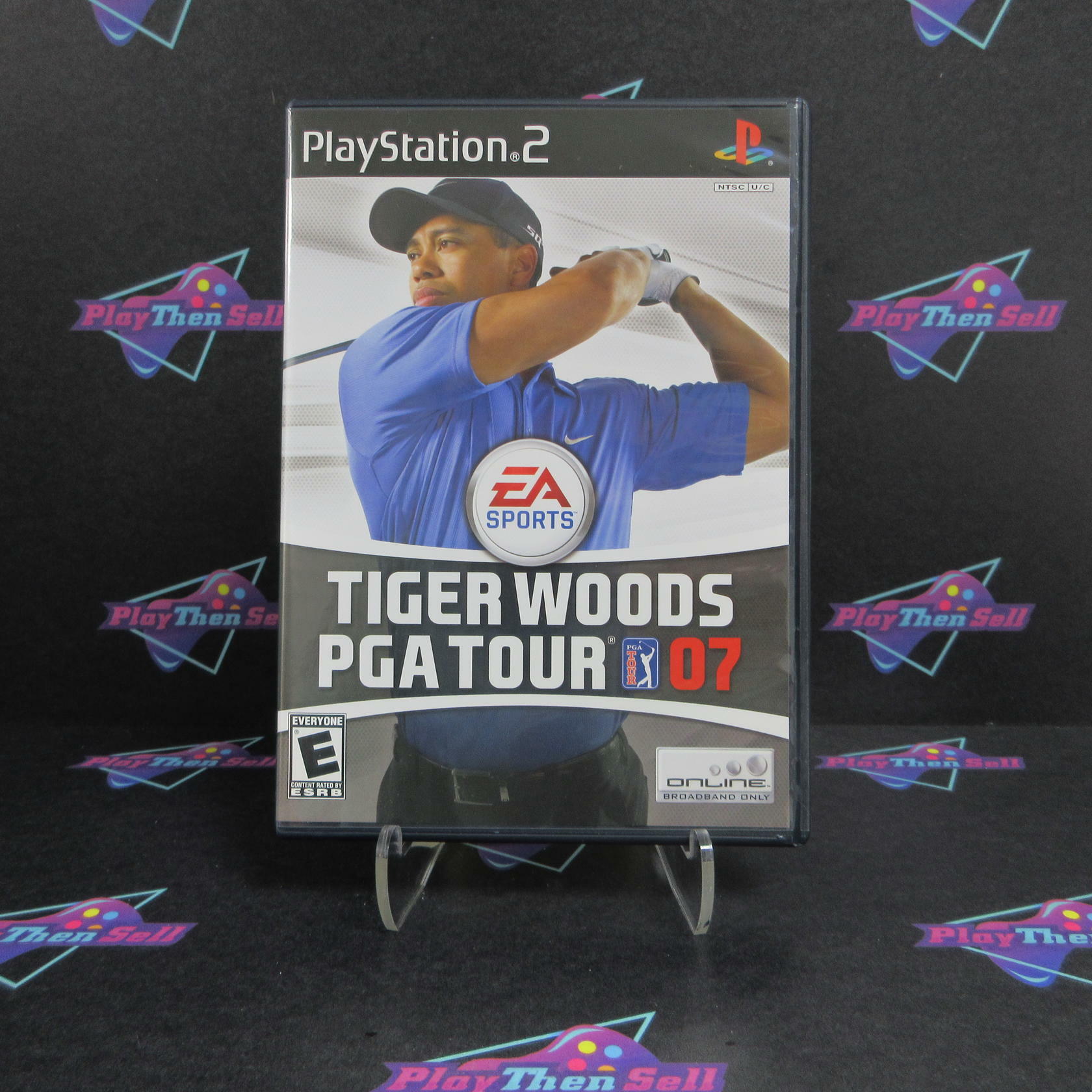Tiger Woods PGA Tour 07 PS2 PlayStation 2 - Like New