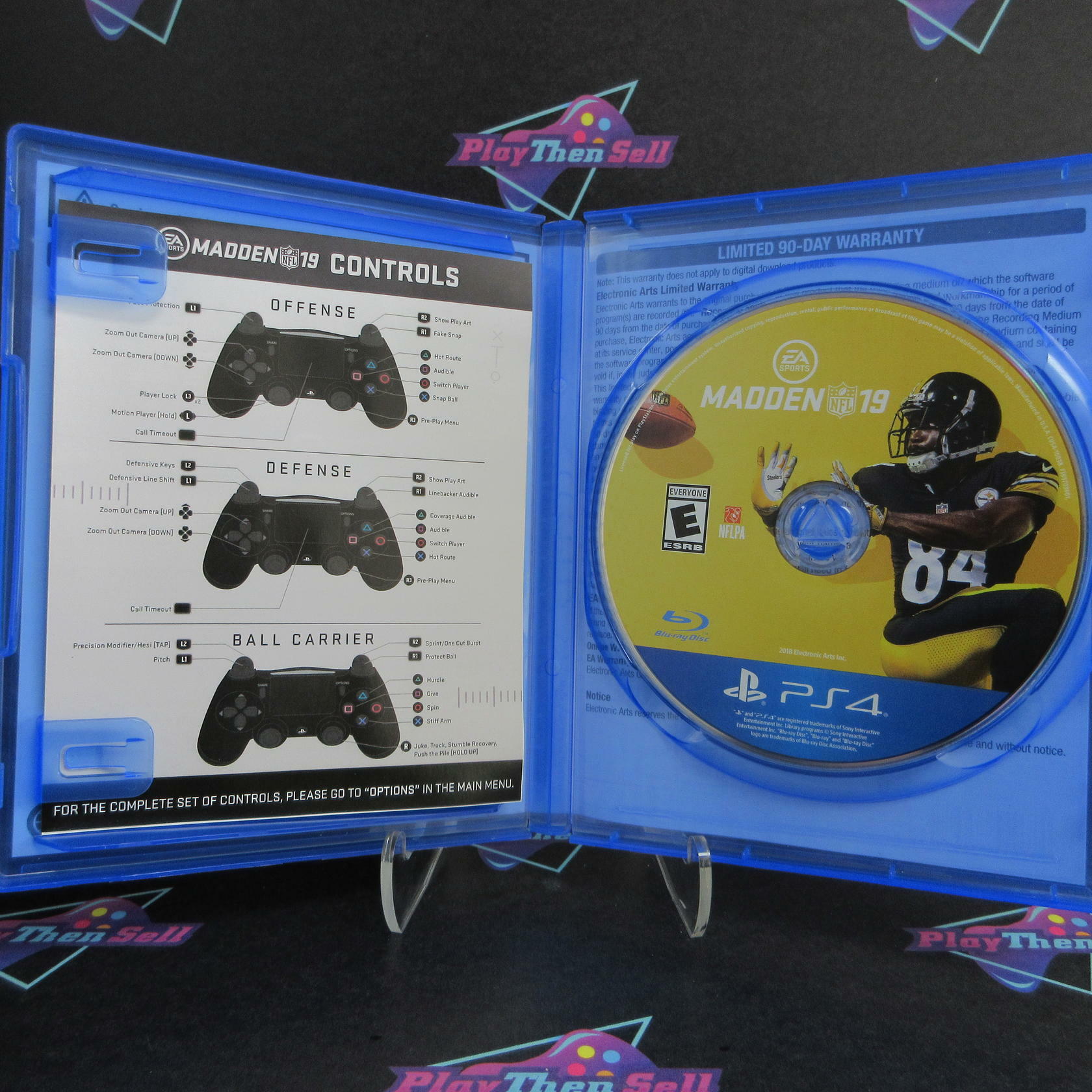 Madden NFL 19 PS4 PlayStation 4 AD - Very Good