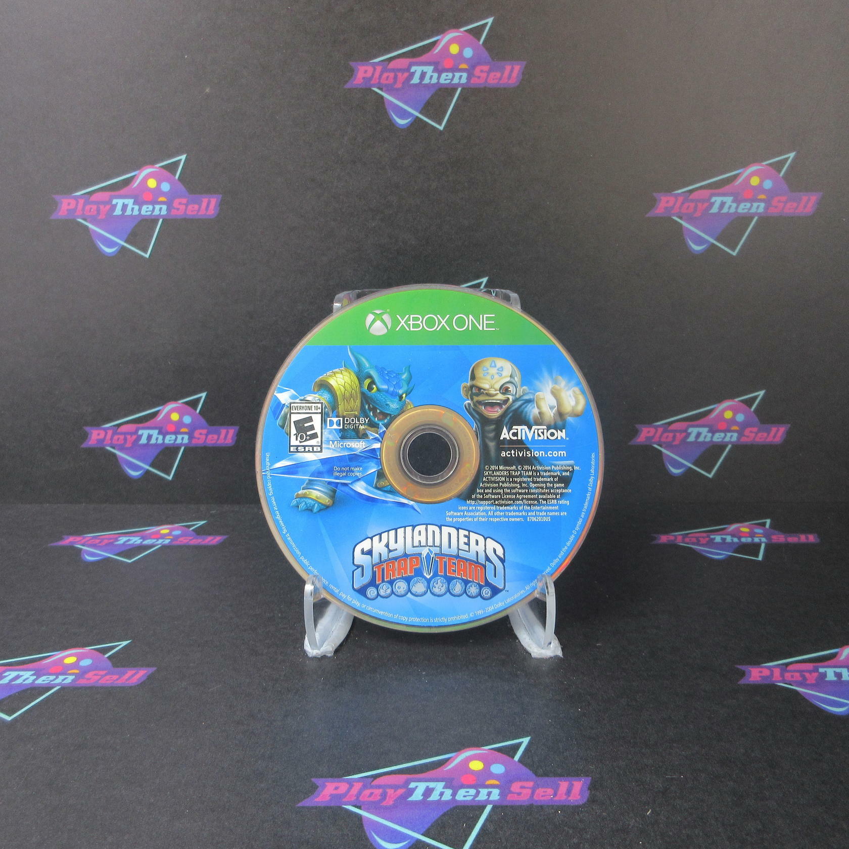 Skylanders Trap Team Game Xbox One Disc Only - Very Good