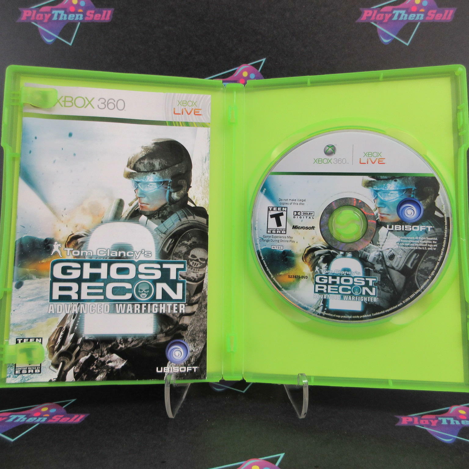 Tom Clancy's Ghost Recon Advanced Warfighter 2 Xbox 360 Complete - Excellent