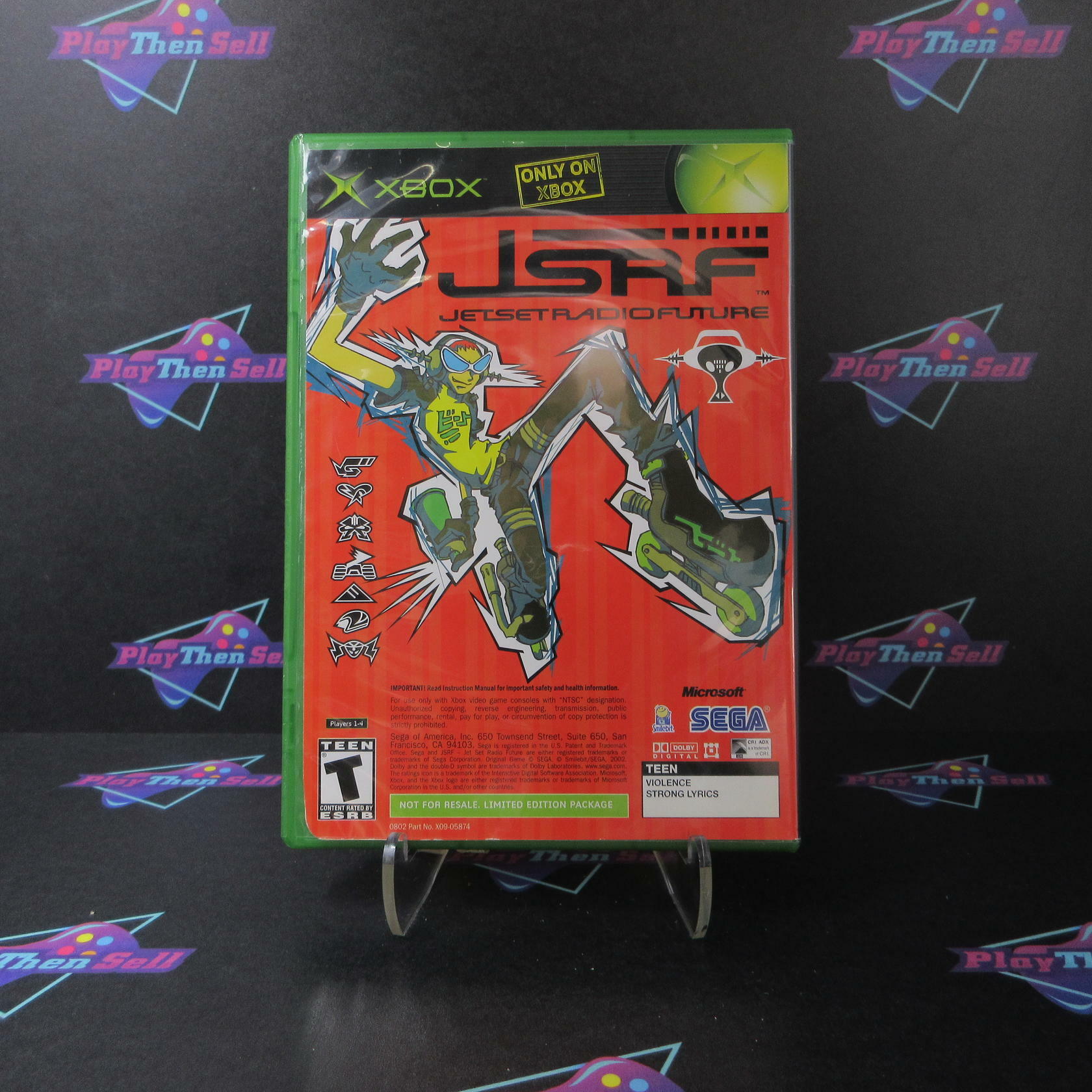 SEGA GT 2002 & Jet Set Radio Future Xbox - Very Good