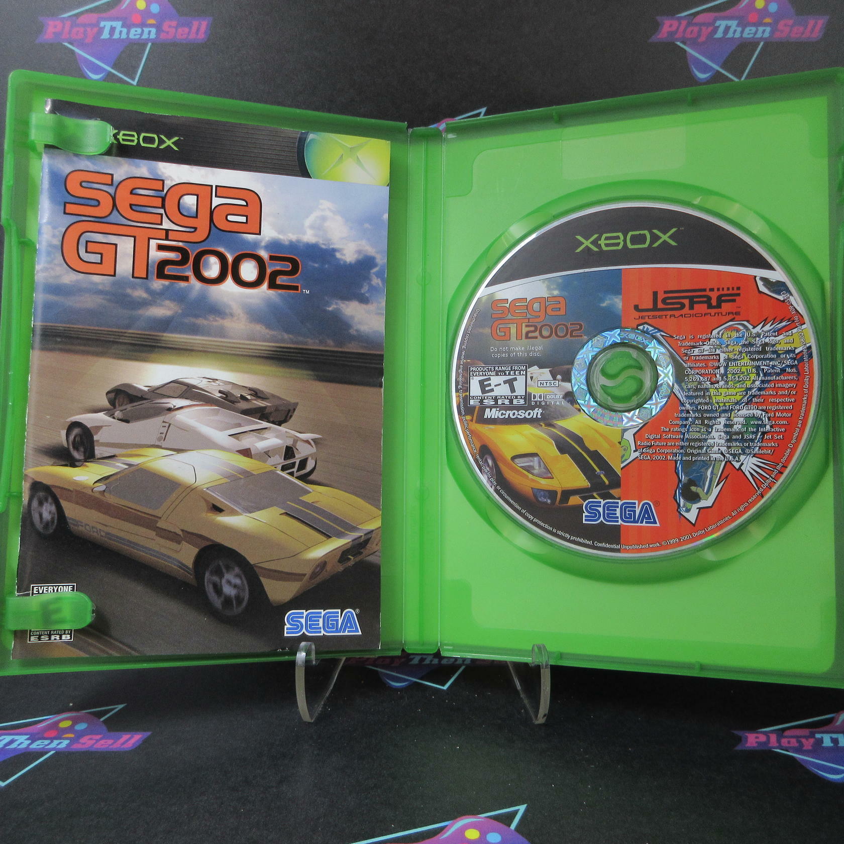 SEGA GT 2002 & Jet Set Radio Future Xbox - Very Good