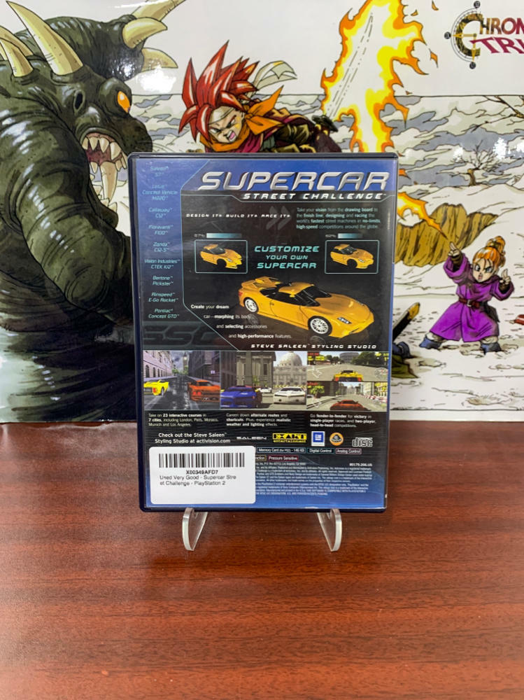 Supercar Street Challenge PS2 PlayStation 2 - Like New