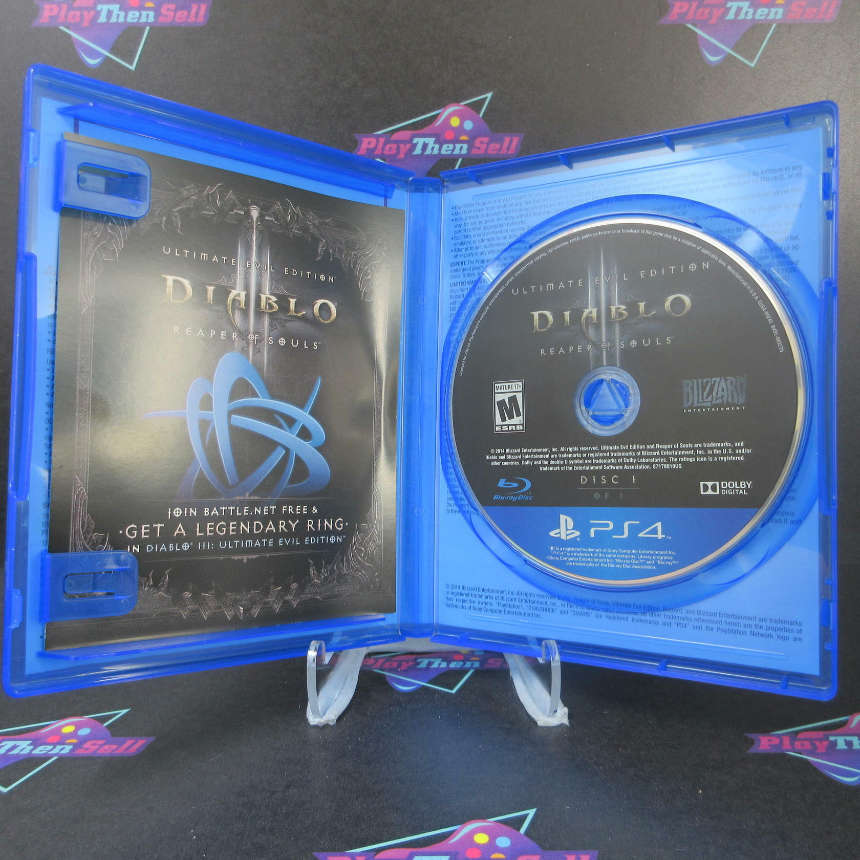 Diablo III Ultimate Evil Edition PS4 Playstation 4 - Like New