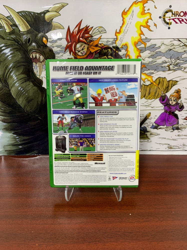 NCAA Football 2005 Xbox NM / SOA - Very Good