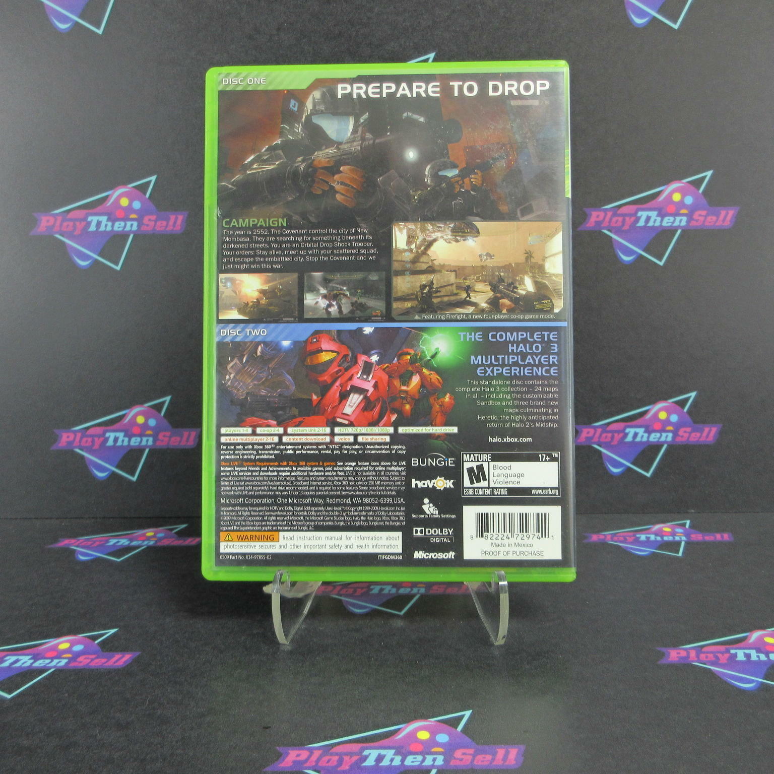Halo 3 ODST Xbox 360 - Like New