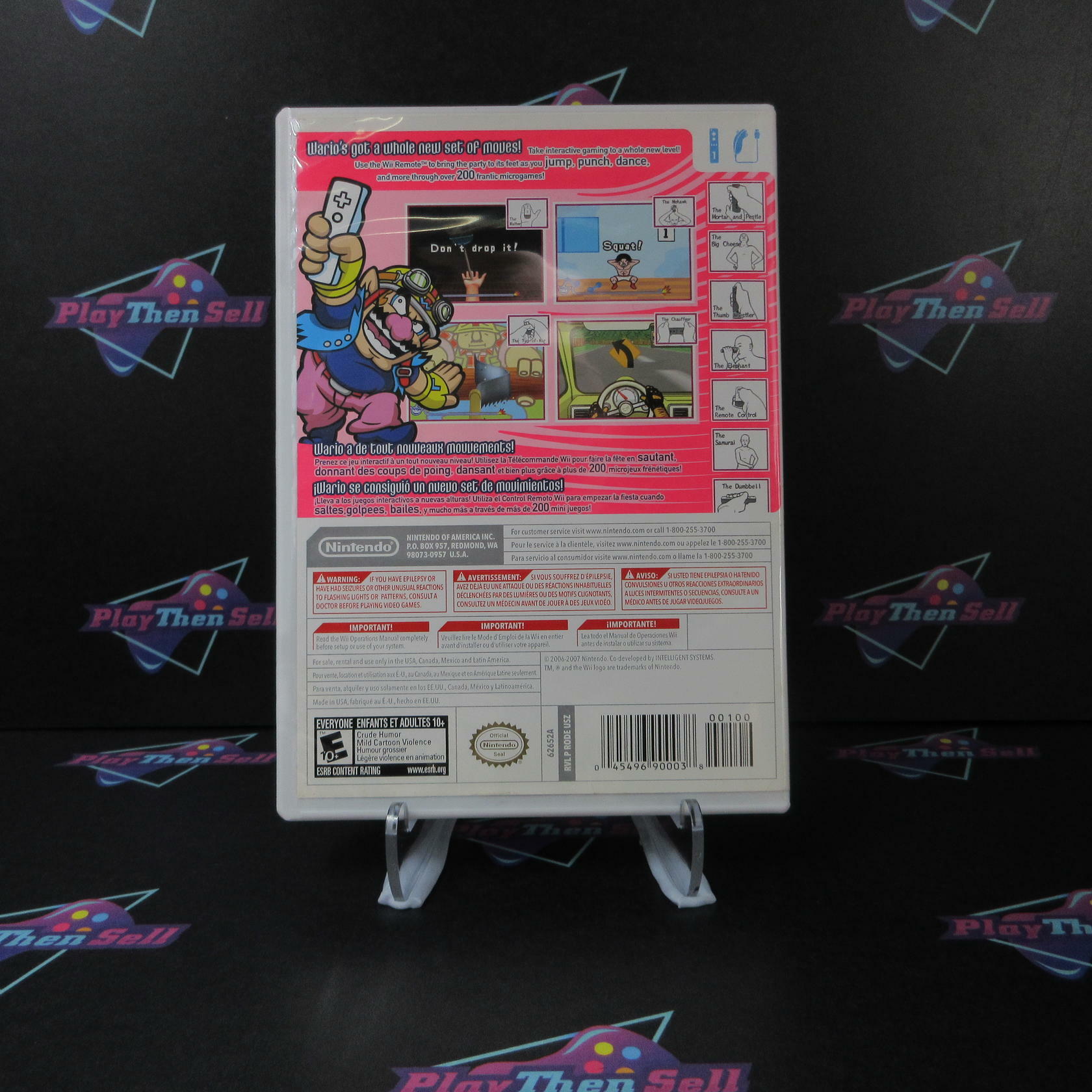 WarioWare Smooth Moves Nintendo Wii - Like New