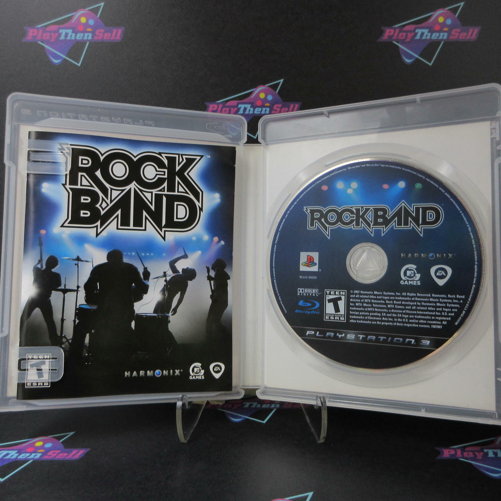 Rock Band PS3 PlayStation 3 AD Complete CIB - Very Good