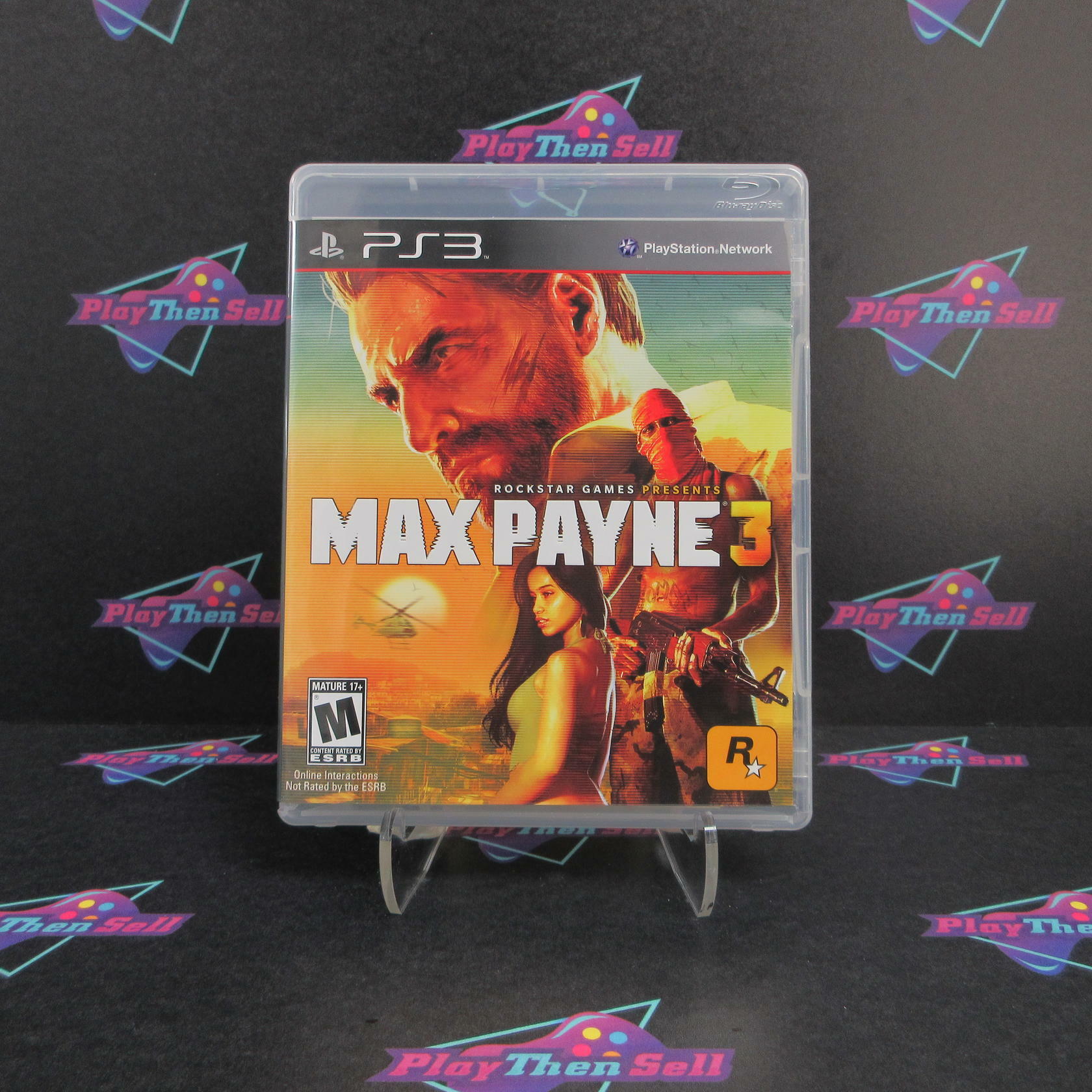 Max Payne 3 PS3 PlayStation 3 - Like New
