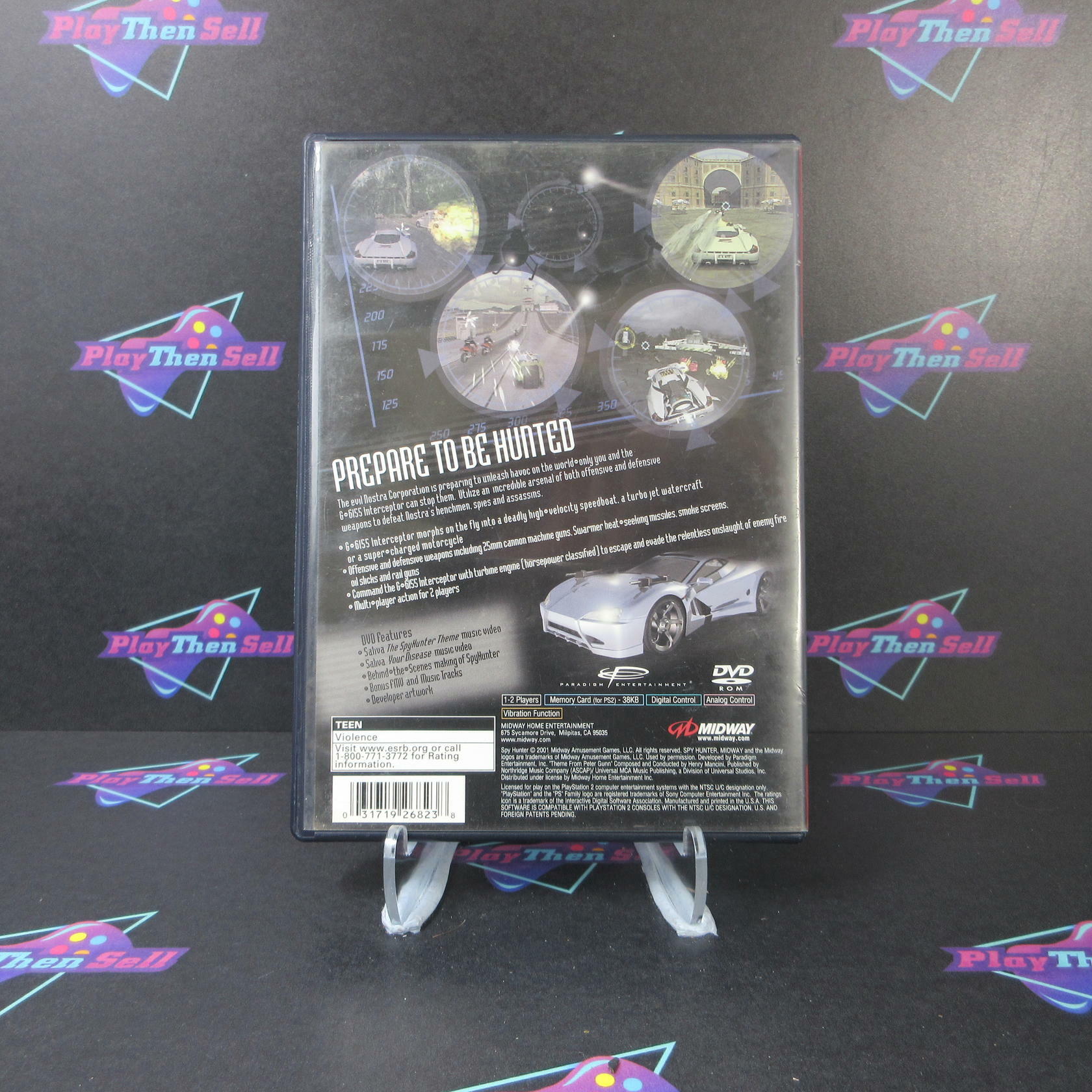 Spy Hunter PS2 PlayStation 2 GH - Very Good