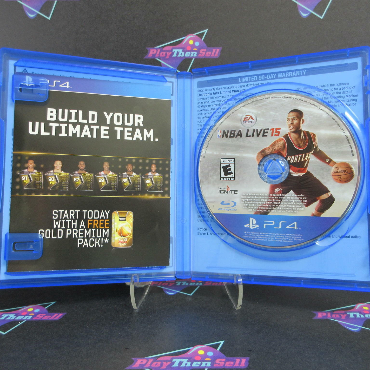 NBA Live 15 PS4 PlayStation 4 - Like New