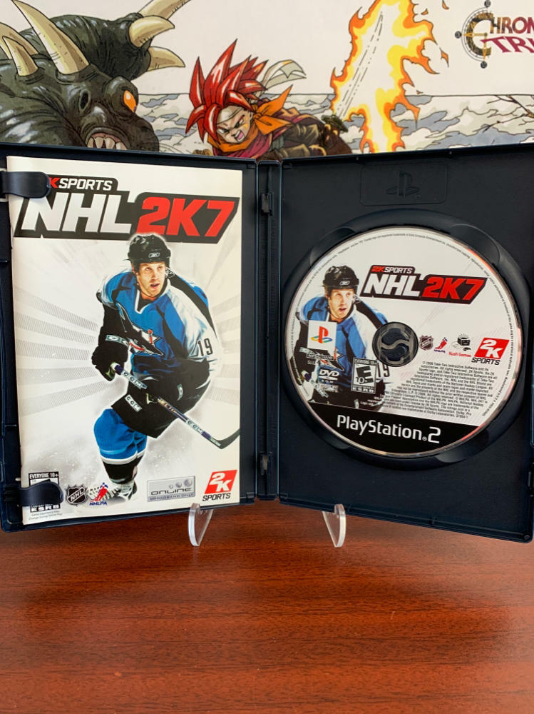 NHL 2K7 PS2 PlayStation 2 + Reg Card - Like New