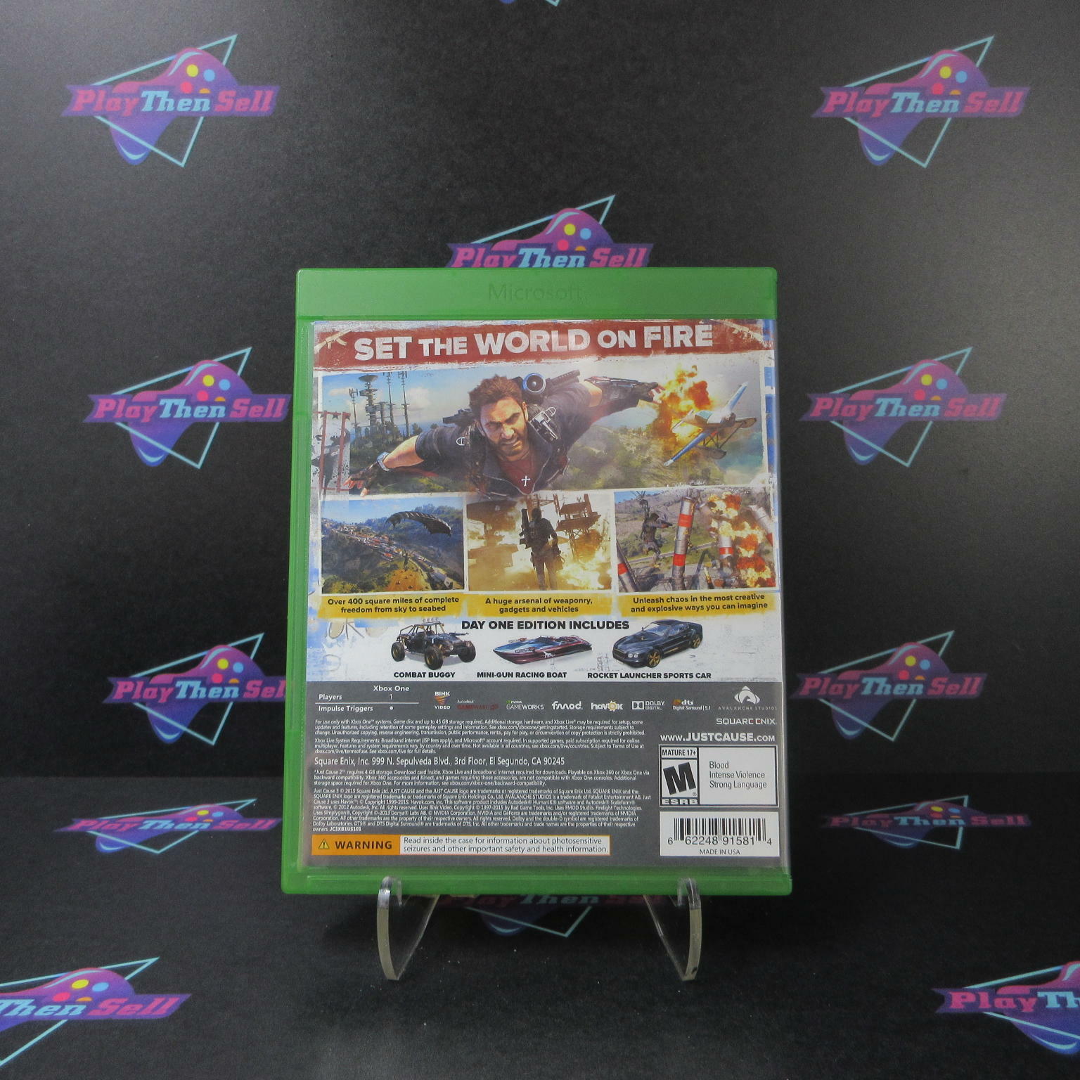 Just Cause 3 Day One Edition Xbox One - Like New