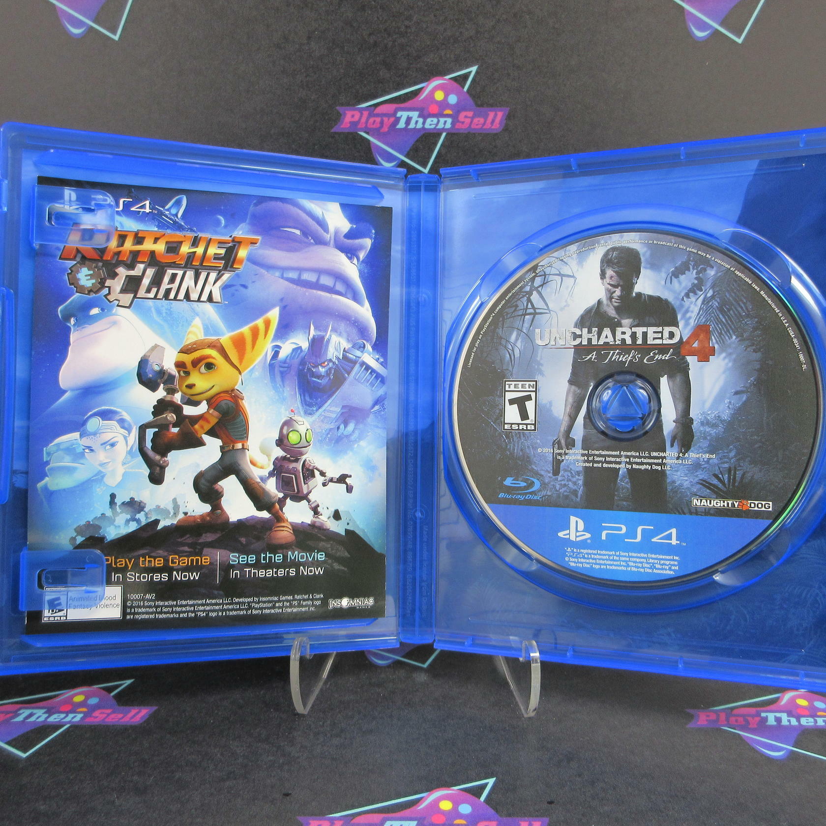 Uncharted 4 A Thief's End PS4 PlayStation 4 - Like New