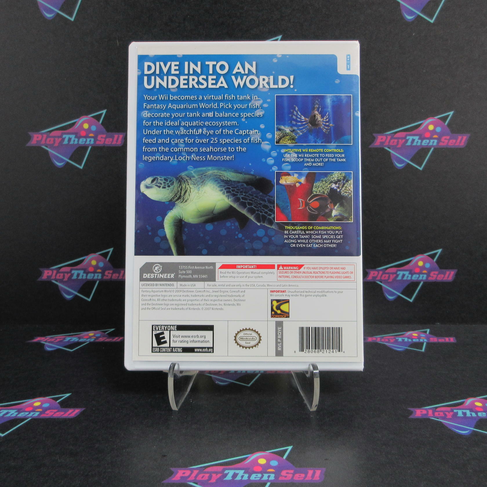Fantasy Aquarium Nintendo Wii - Like New