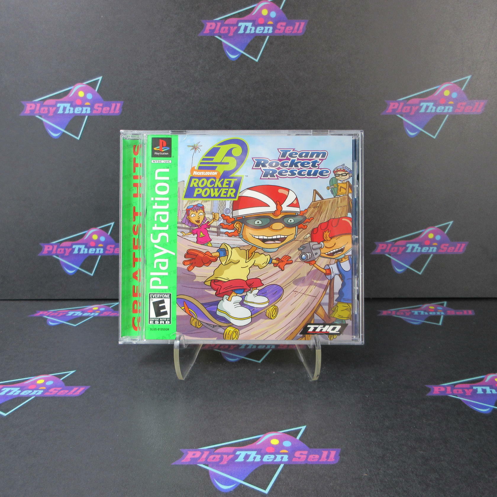 Rocket Power Team Pocket Rescue PS1 PlayStation 1 Greatest Hits - Like New