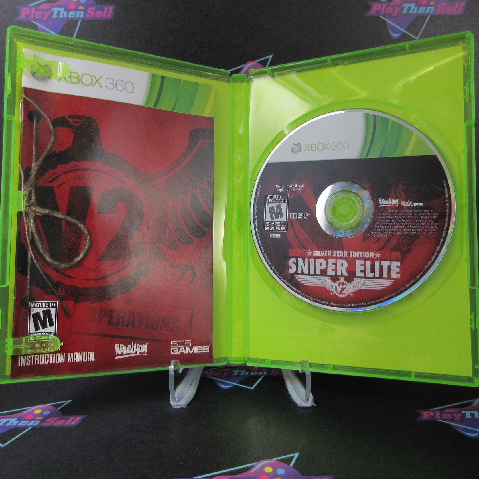Sniper Elite V2 Silver Star Edition Xbox 360 - Like New
