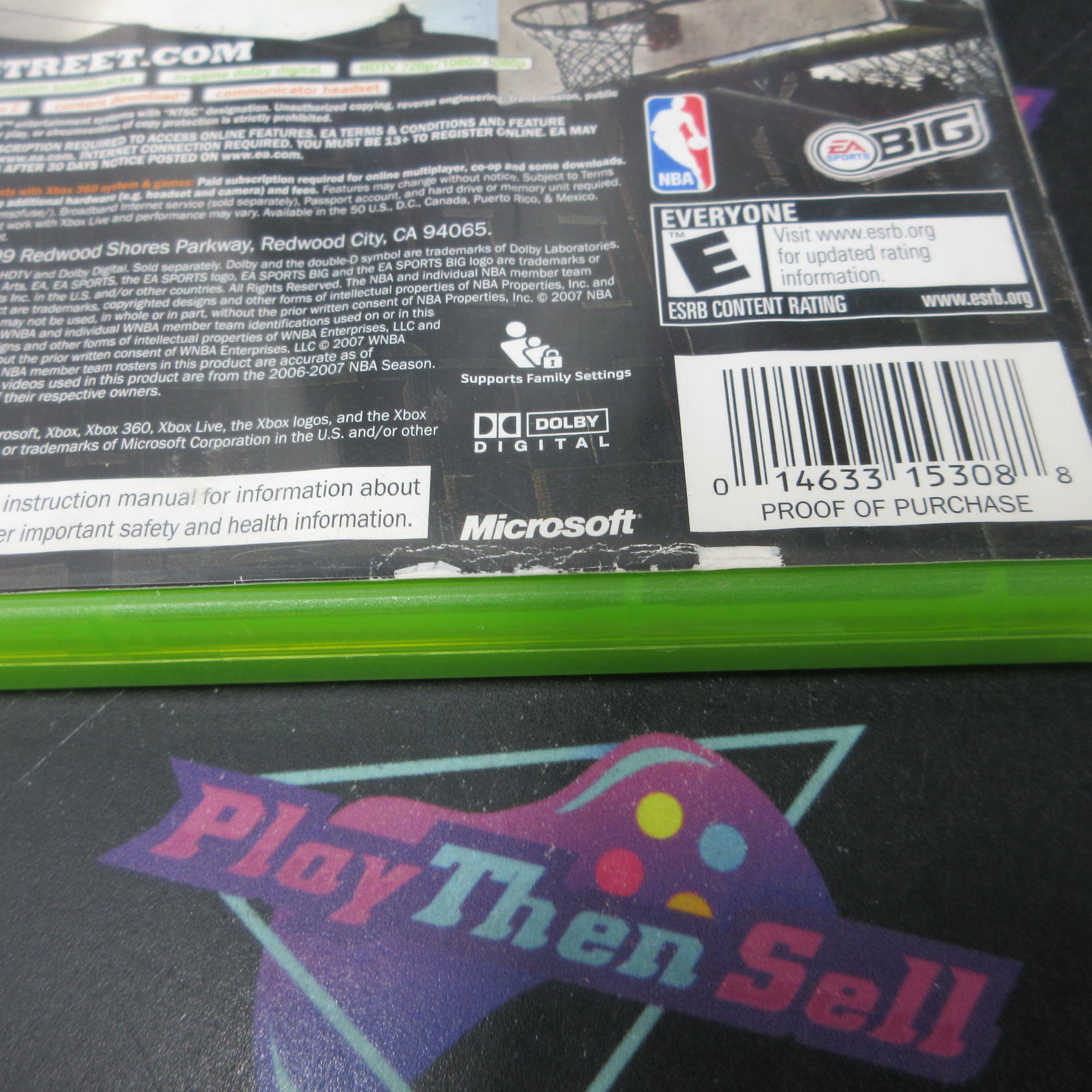 NBA Street Homecourt Xbox 360 AD/NM - Very Good