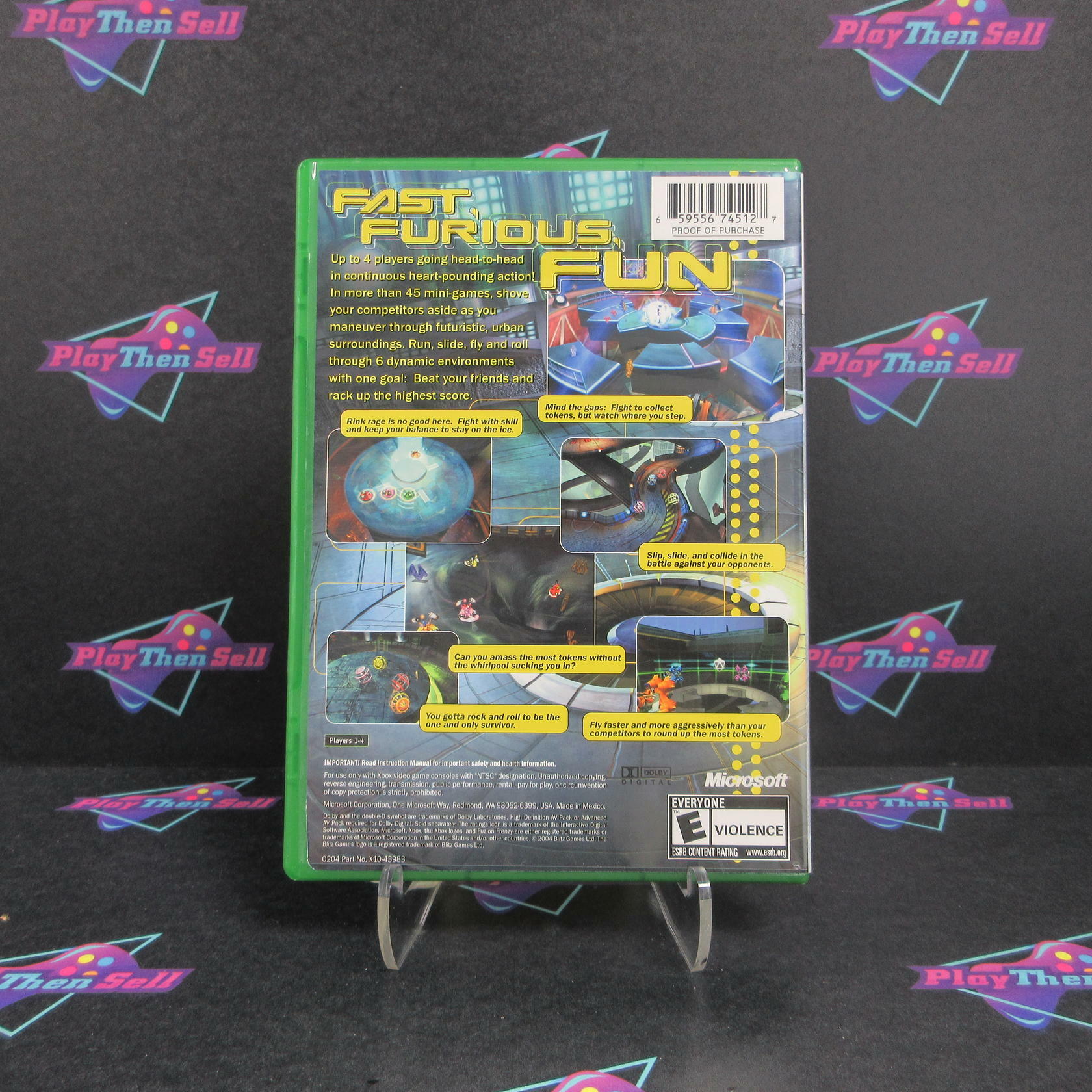 Fuzion Frenzy Xbox PH - Like New