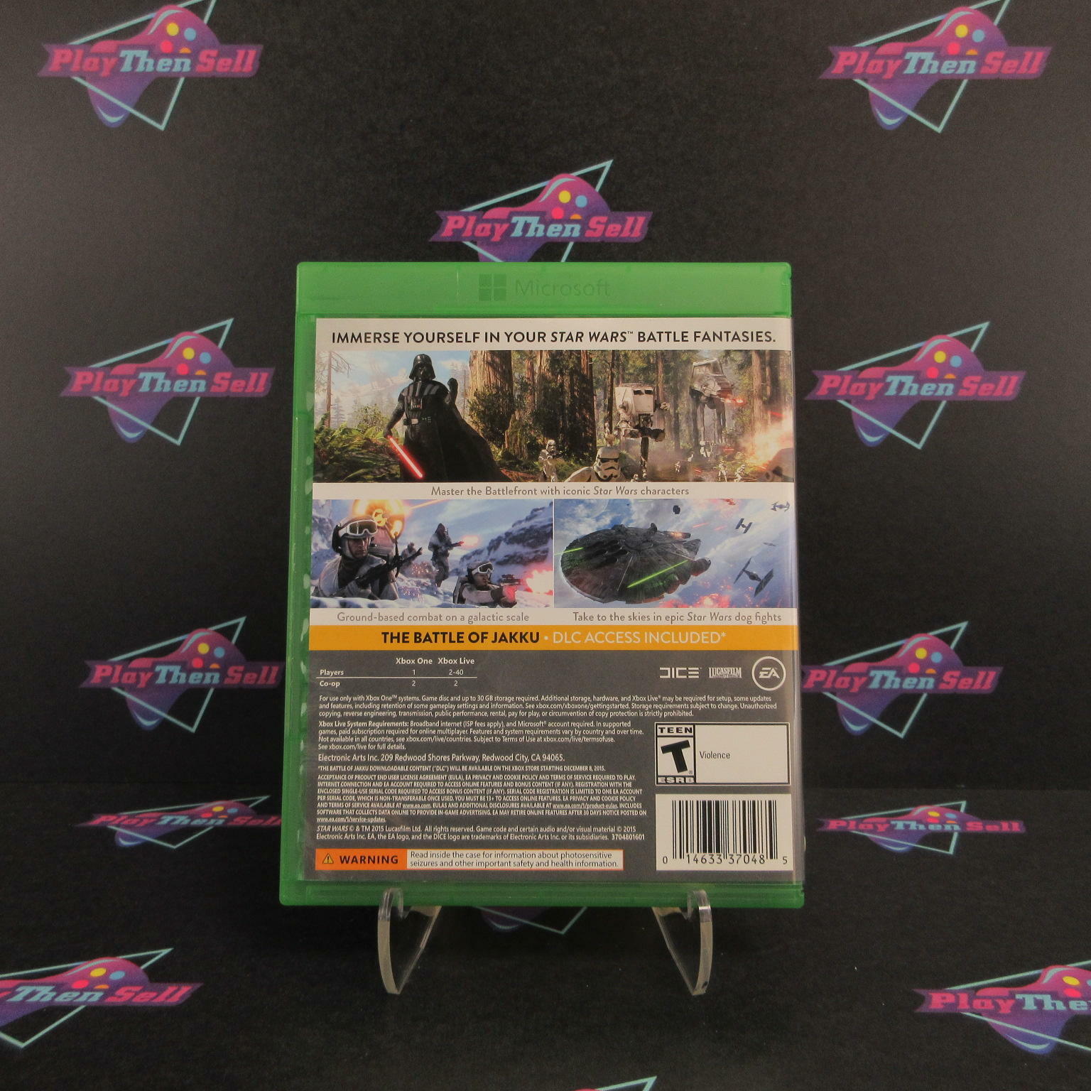 Star Wars Battlefront Xbox One + Trading Disc - Like New
