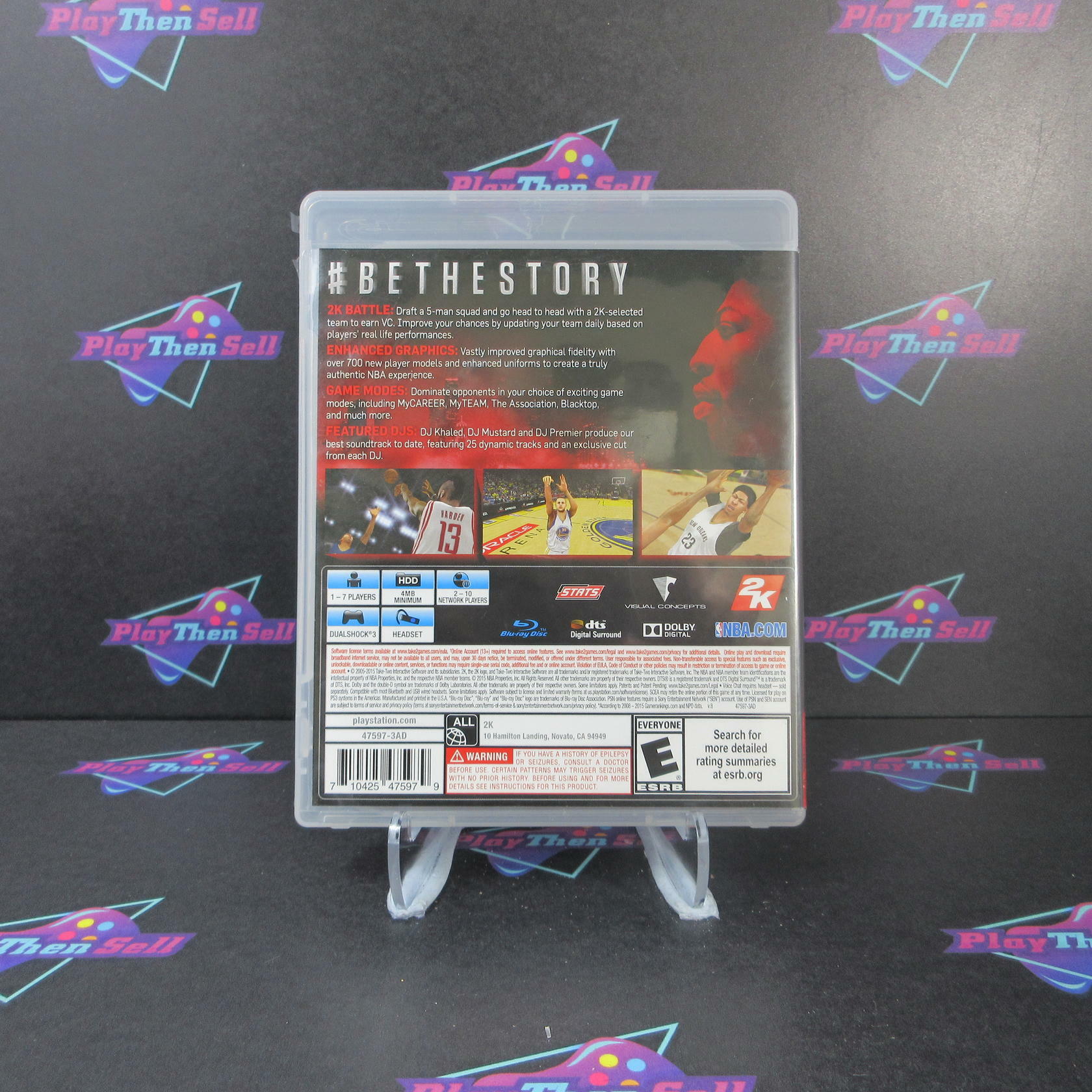 NBA 2K16 PS3 PlayStation 3 Anthony Davis - Like New