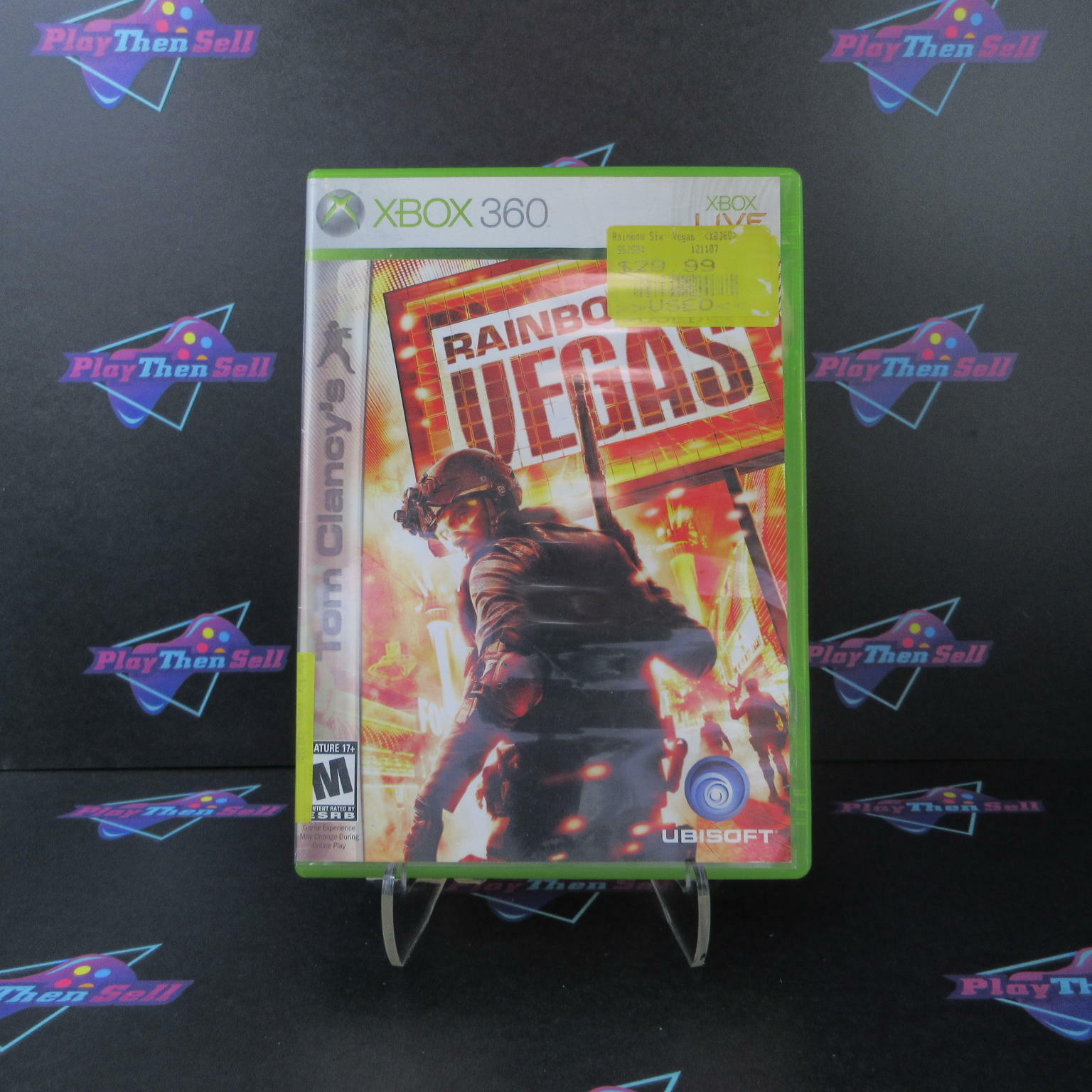 Tom Clancy's Rainbow Six Vegas Xbox 360 AD/NM - Very Good