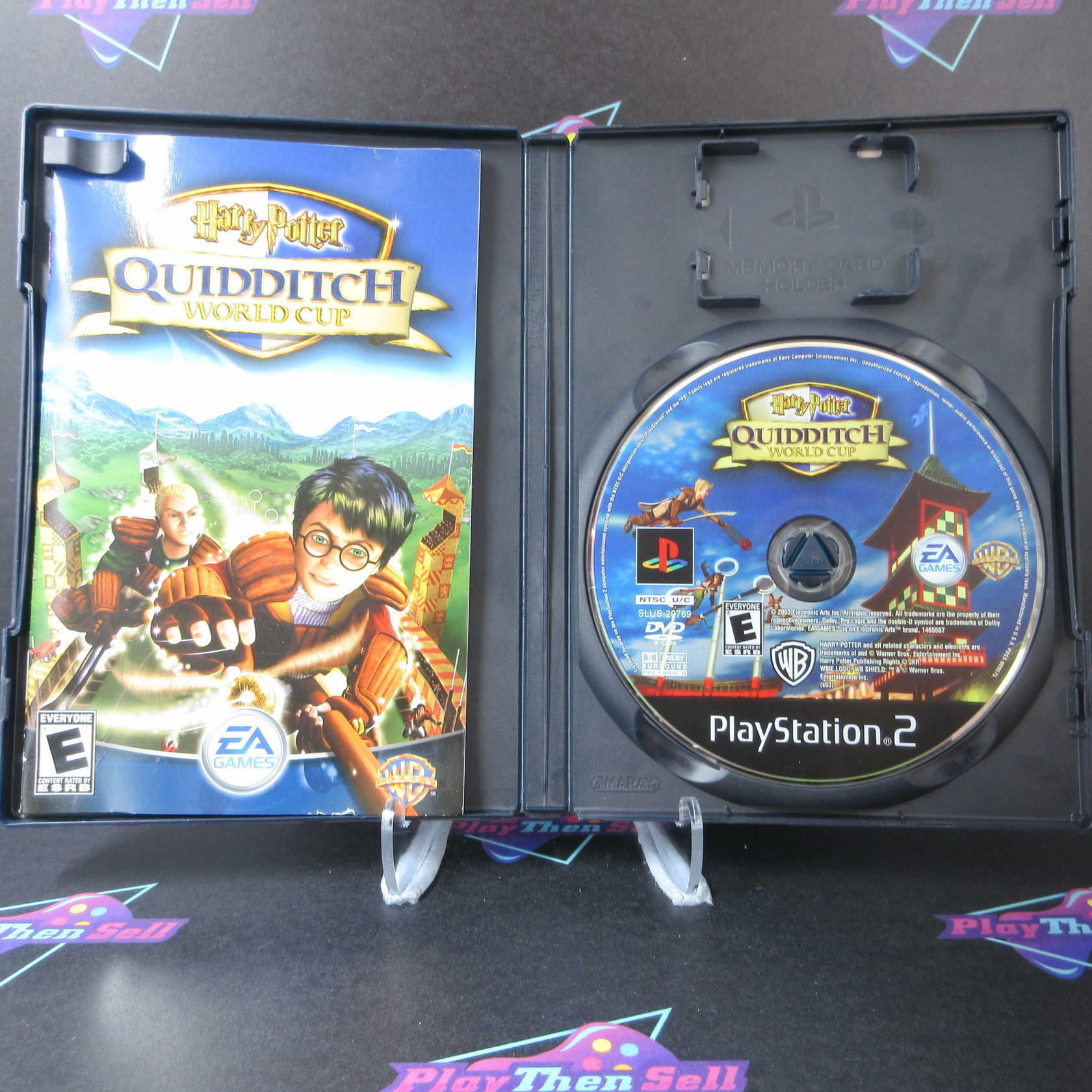 Harry Potter Quidditch World Cup PS2 PlayStation 2 AD Complete - Very Good