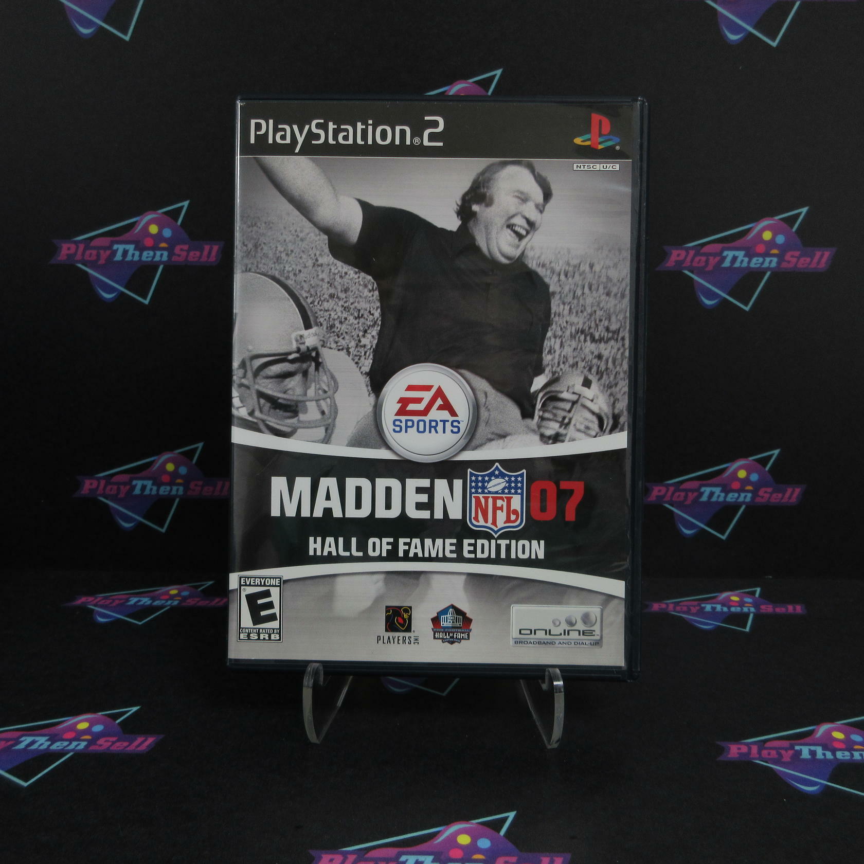 Madden NFL 07 Hall of Fame Edition PS2 PlayStation 2 + Bonus Disc - Like New