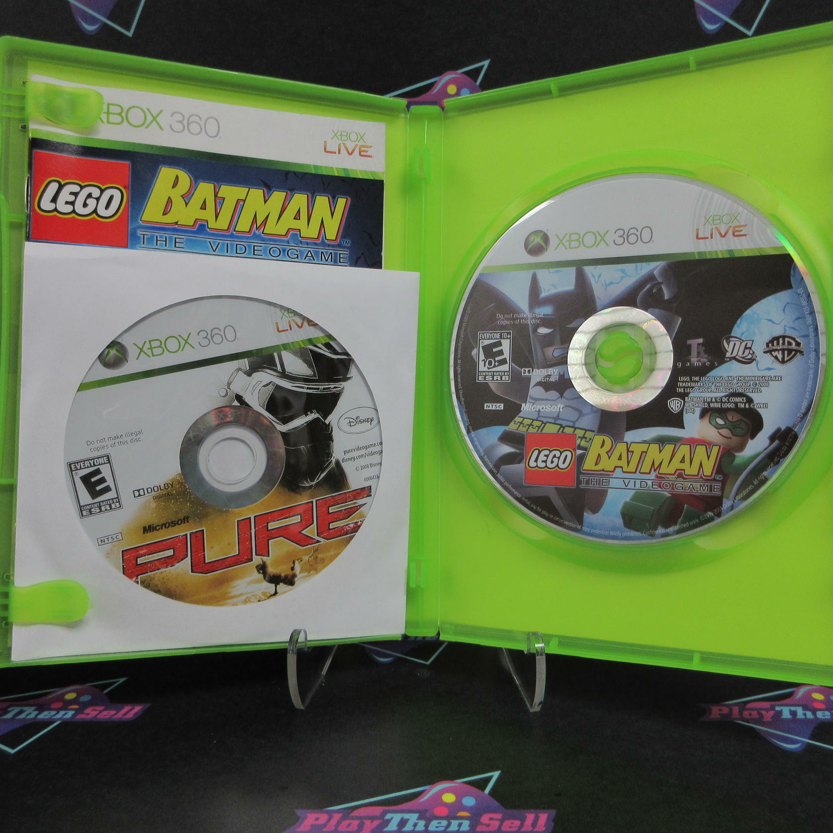 LEGO Batman The Videogame / Pure Xbox 360 - Like New