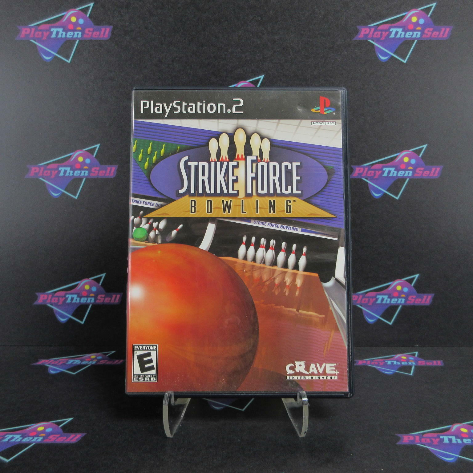 Strike Force Bowling PS2 PlayStation 2 AD - Very Good