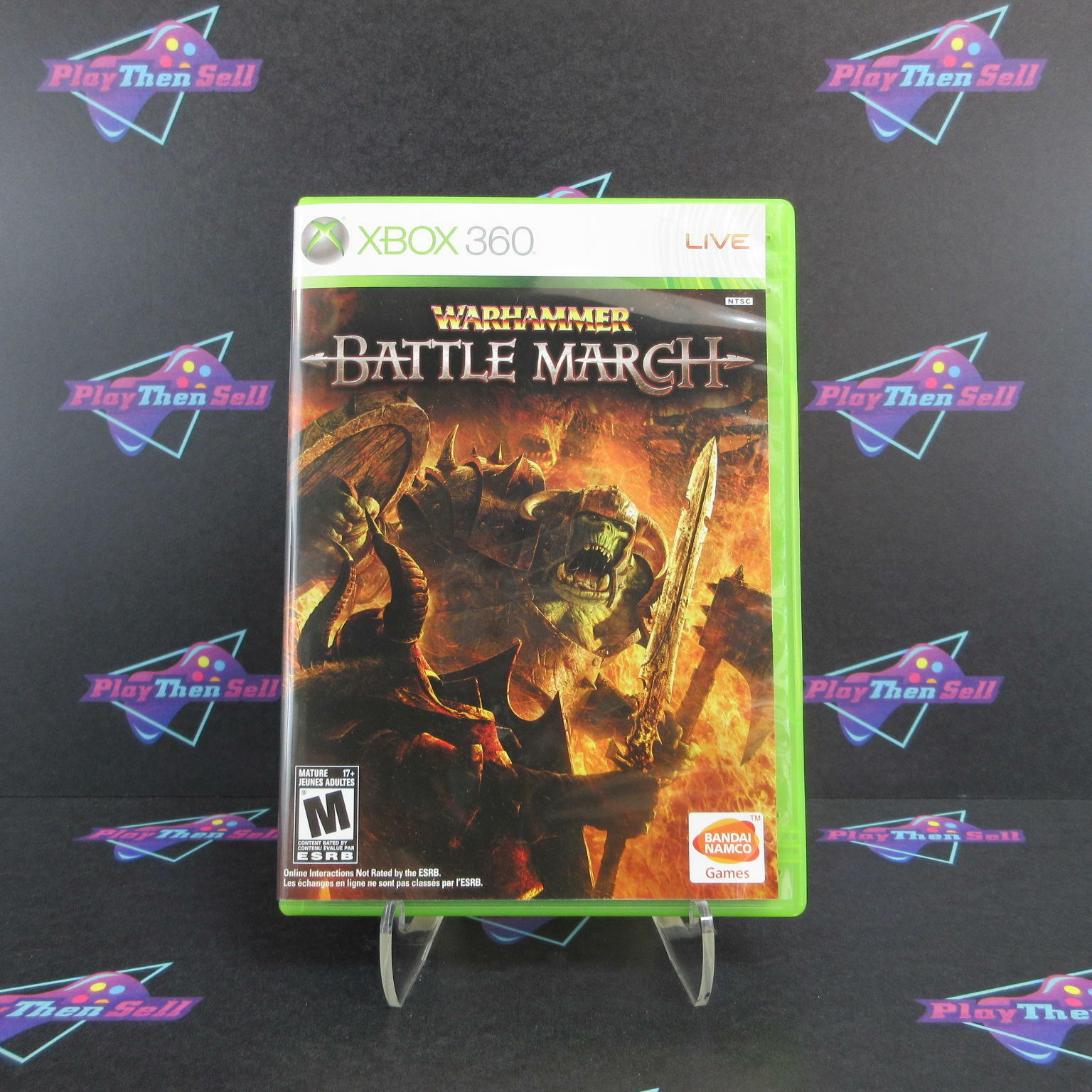 Warhammer Battle March Xbox 360 - Like New